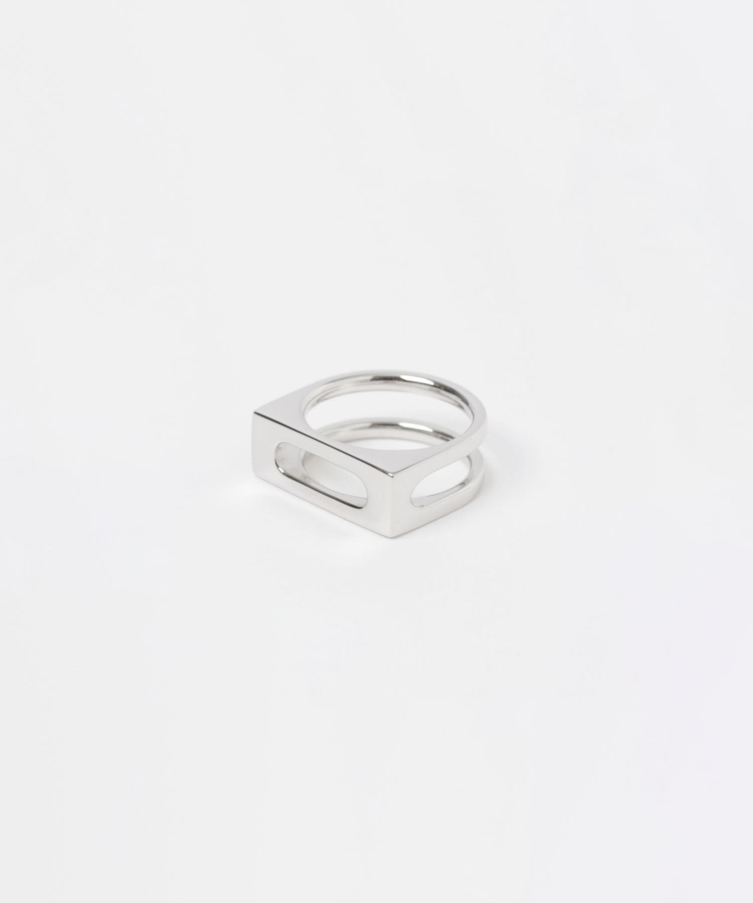 TOM WOOD　Cage Ring Single M SILVER 58
