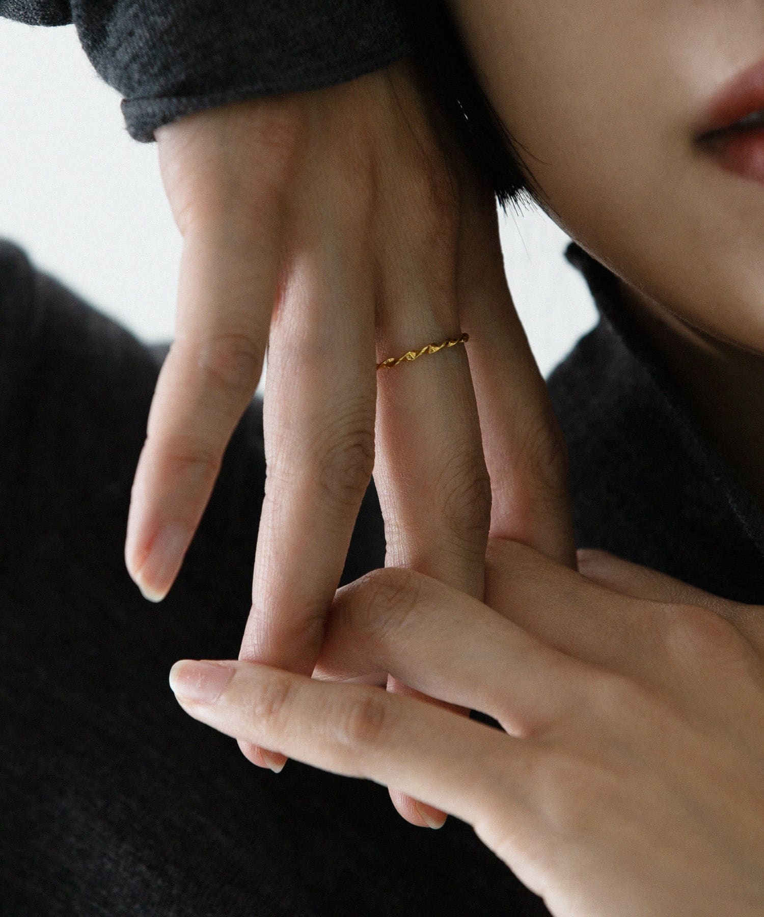 ff by decor urban research　ツイストリング GOLD 3