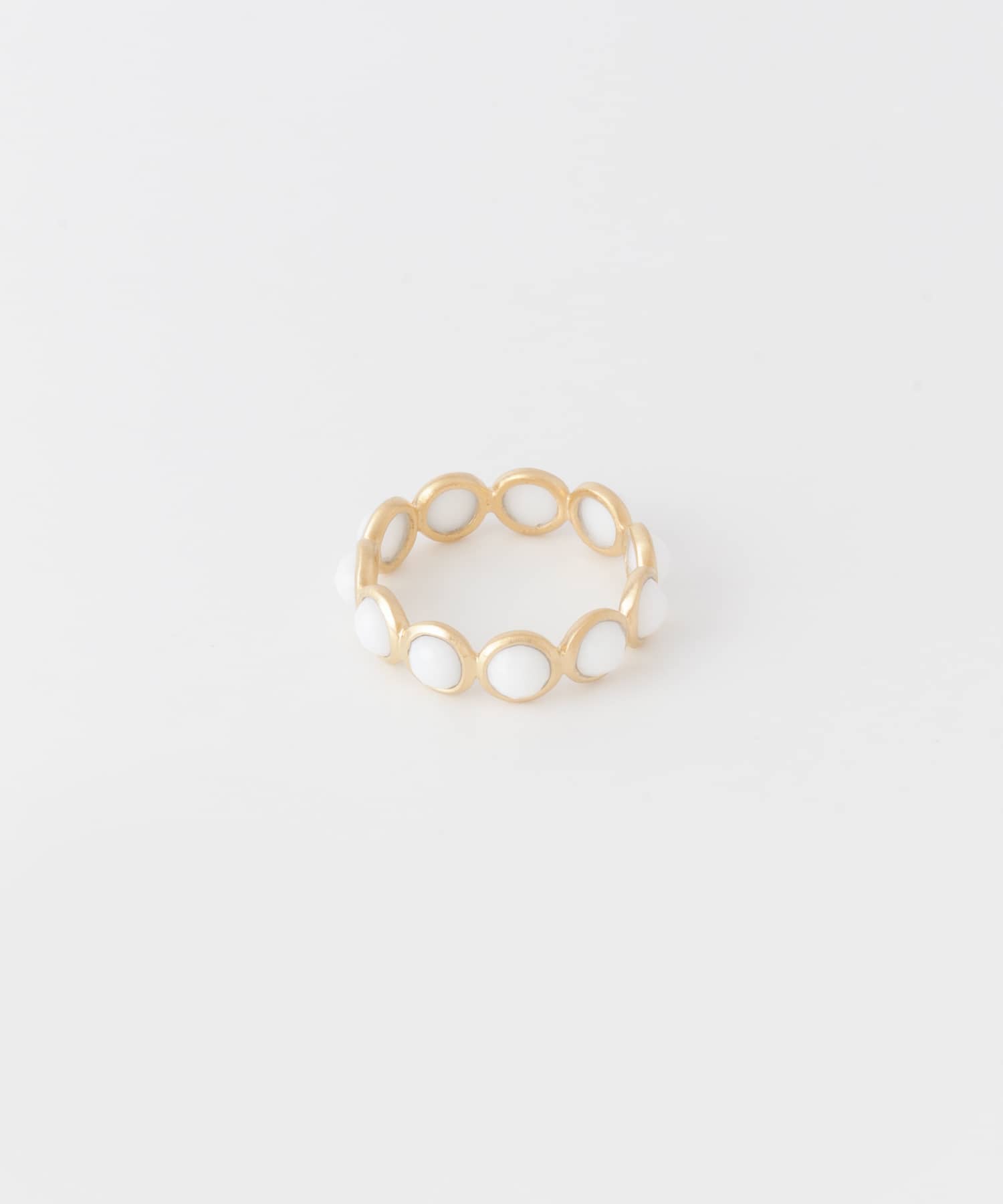 LA SOEUR　ラウンドストーンエタニティリング