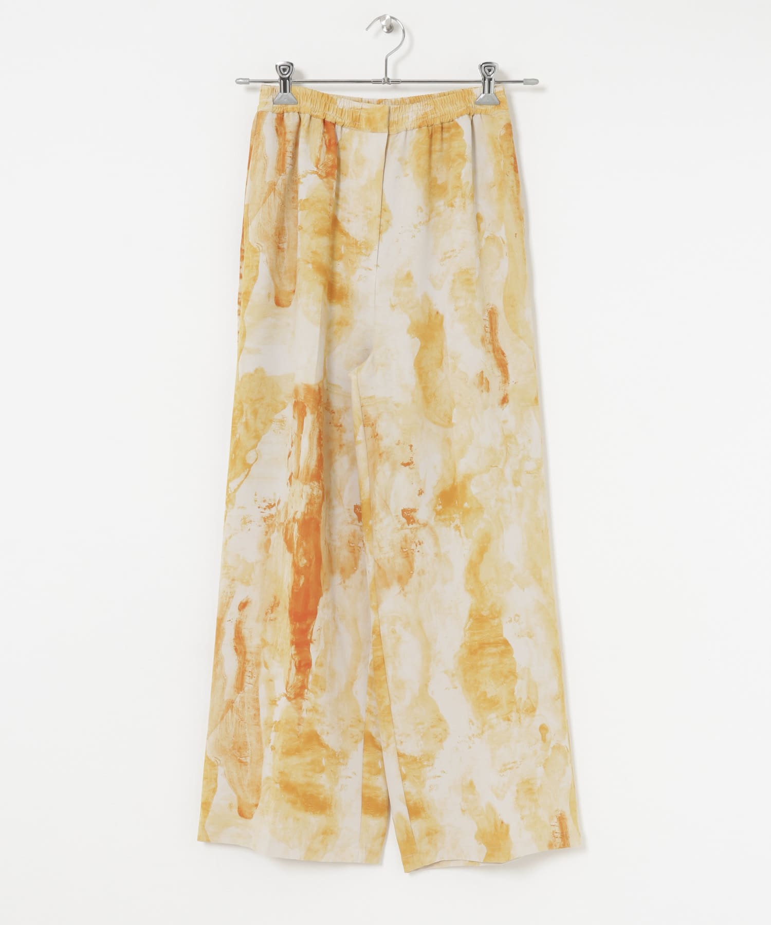 RUMCHE　Earth Print Trousers BEIGE FREE