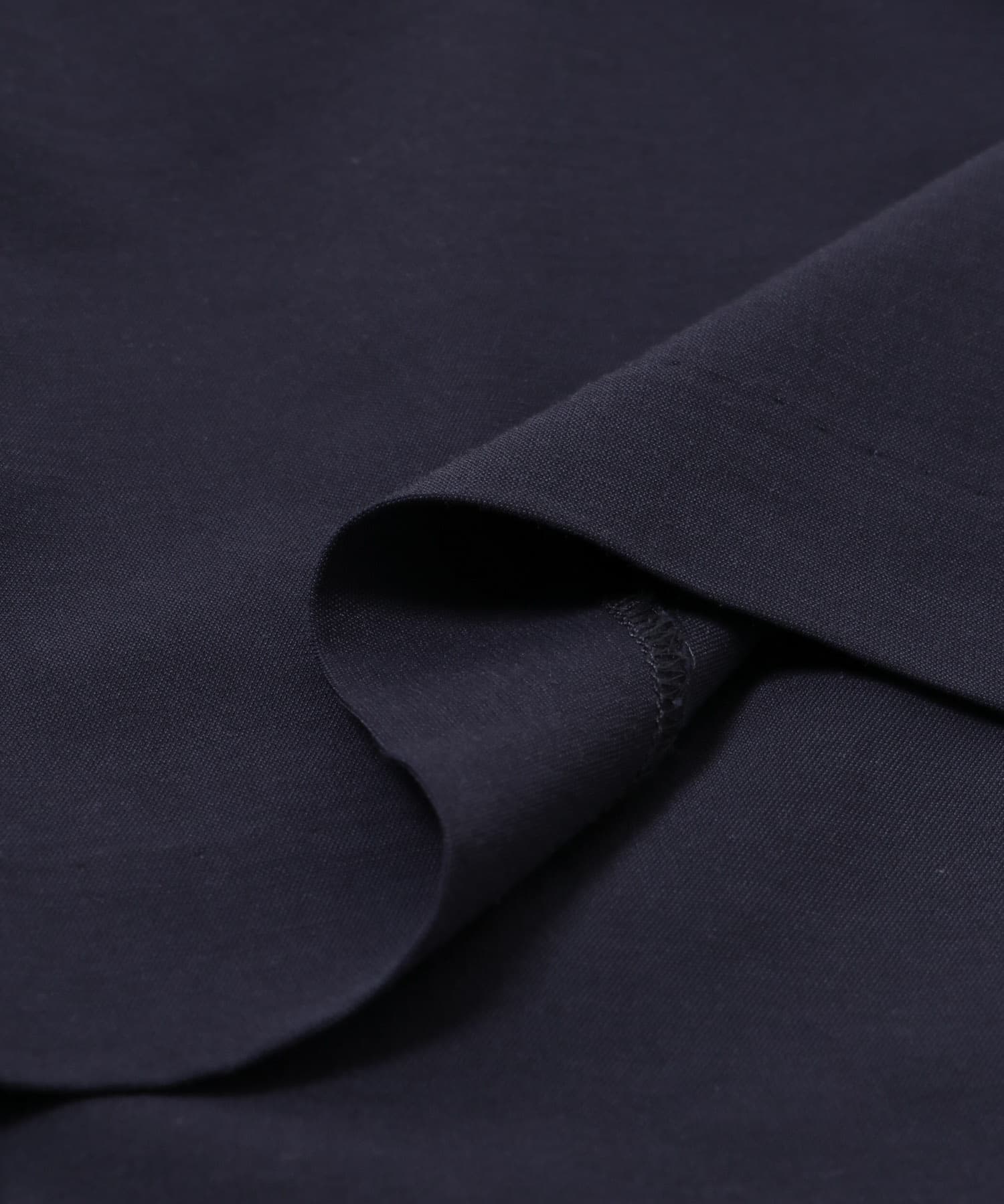 RUMCHE　Bond Yarn Collar Blouse NAVY FREE