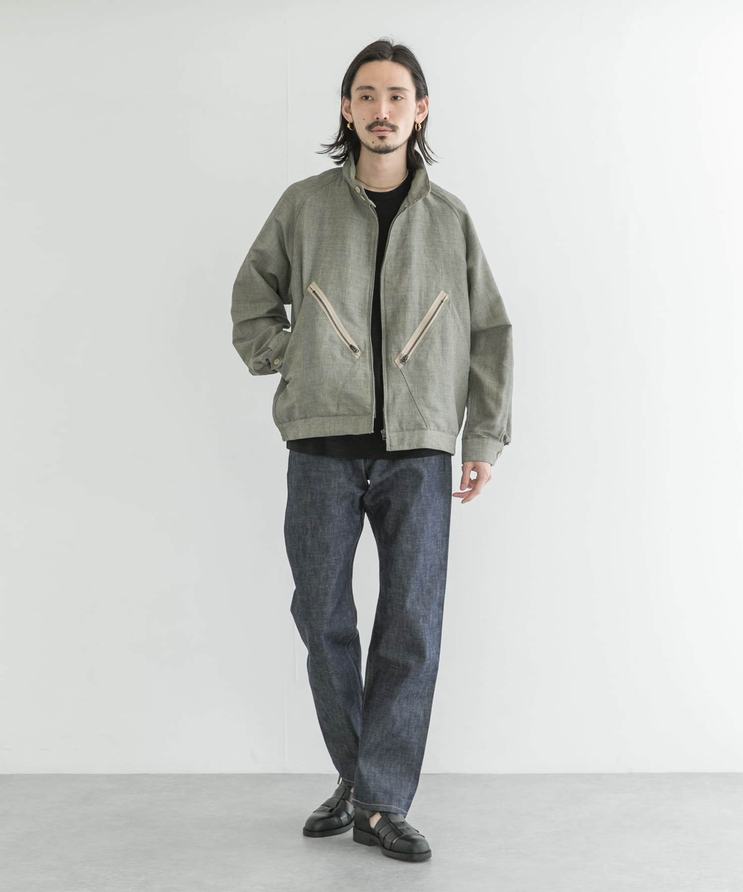 NEXUSVII.　H-21 JACKET GLEN CHECK S