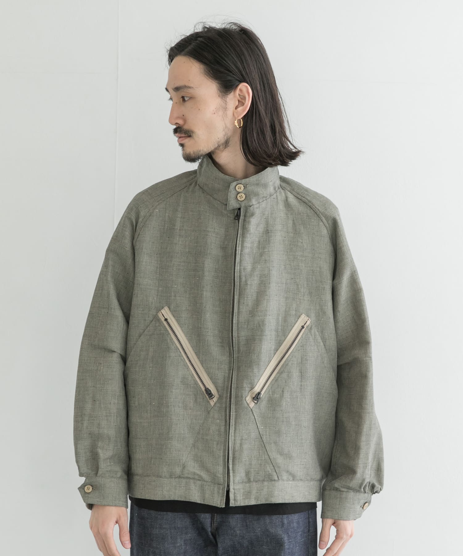 NEXUSVII.　H-21 JACKET GLEN CHECK S
