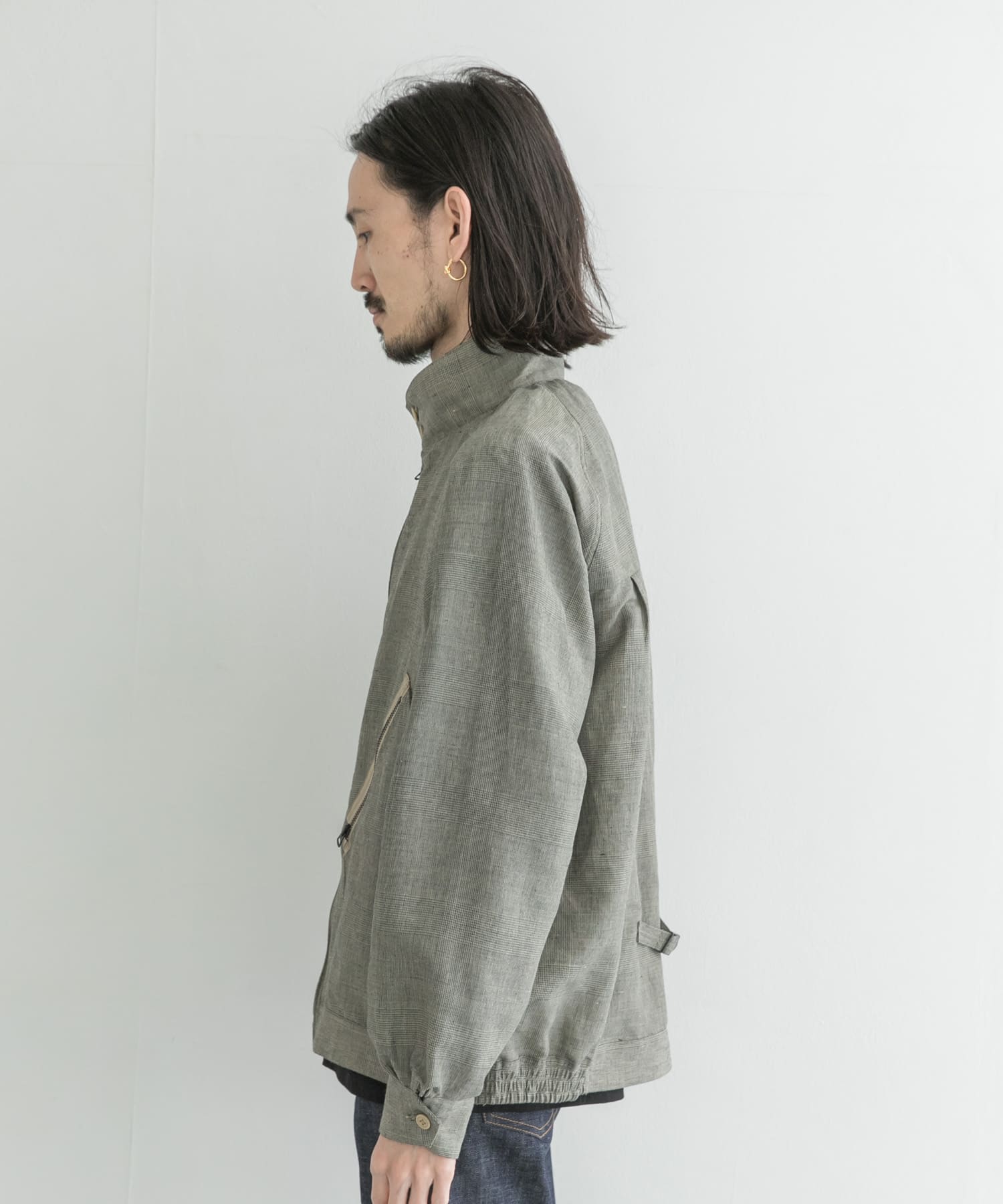 NEXUSVII.　H-21 JACKET GLEN CHECK M