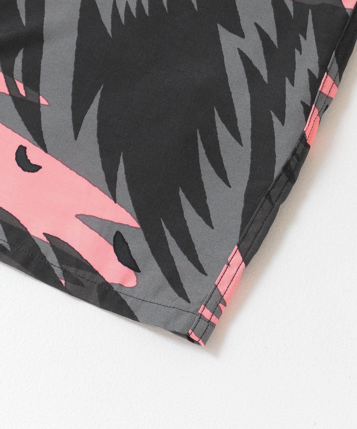 NEXUSVII.　OPEN COLLAR SHIRTS CAMOUFLAGE PINK M