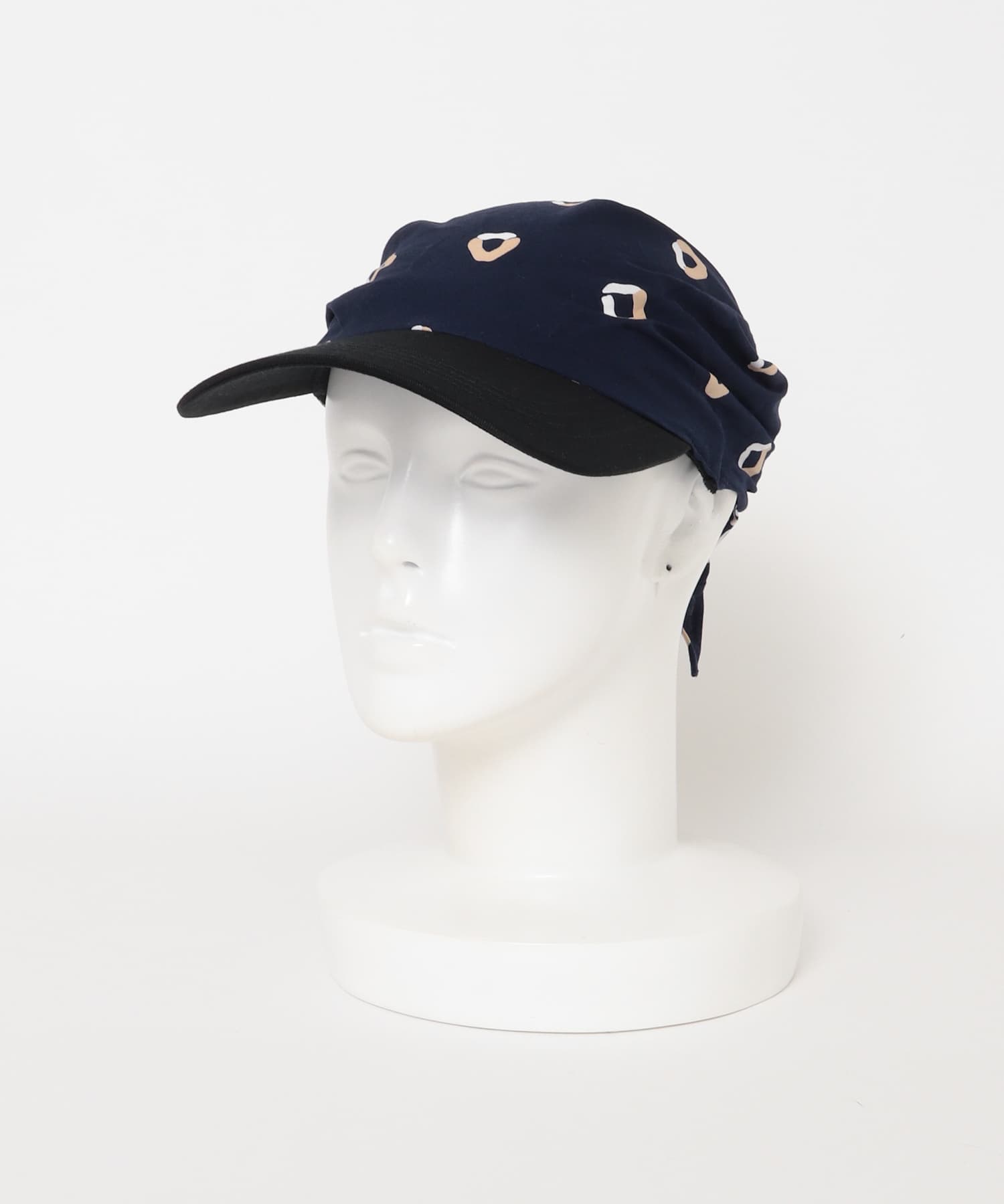 NEXUSVII.　BANDANA HEAD WRAP NAVY -