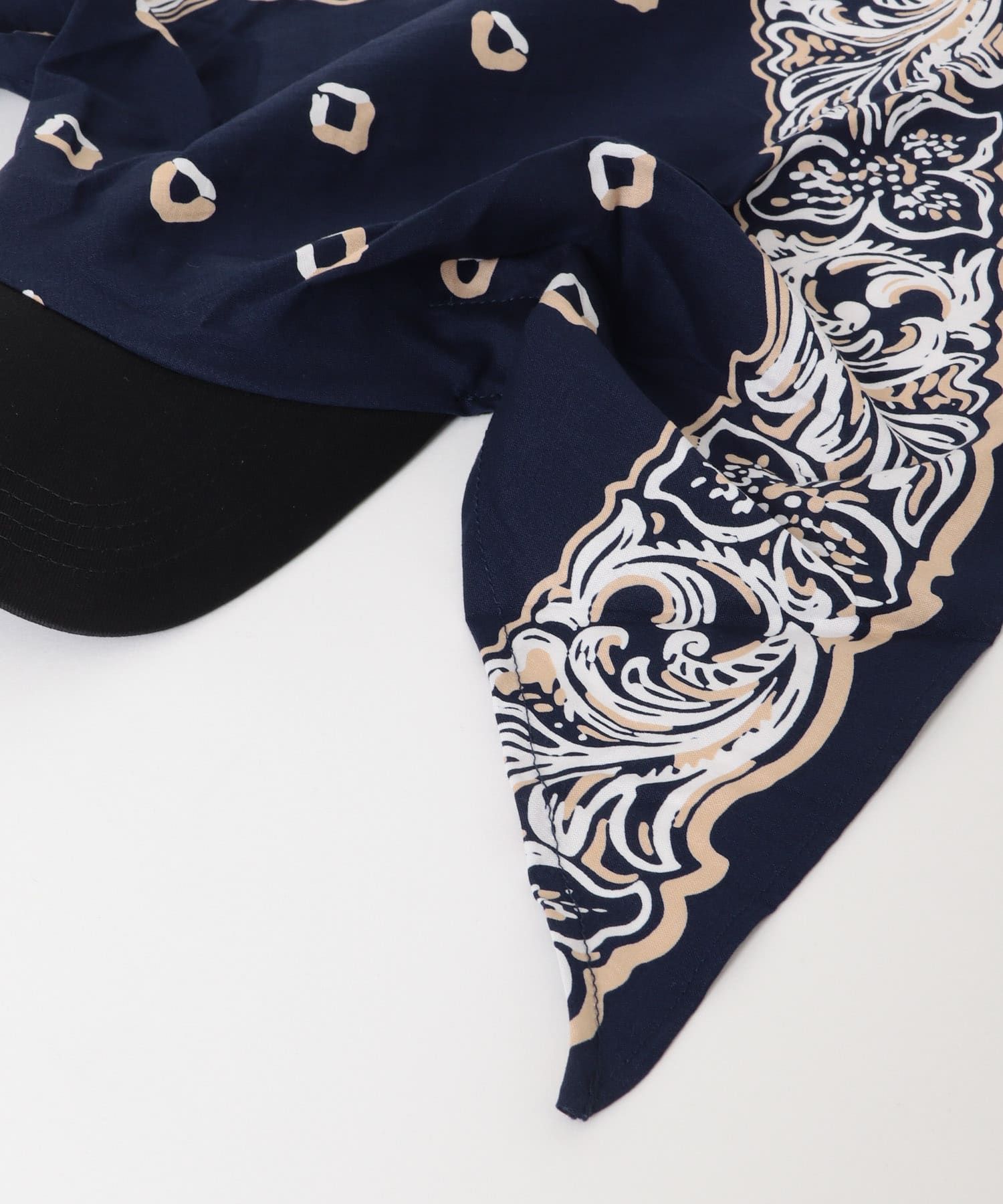 NEXUSVII.　BANDANA HEAD WRAP NAVY -