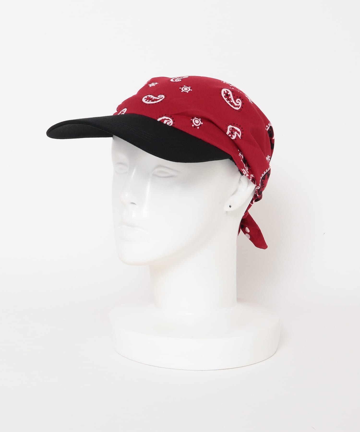 NEXUSVII.　BANDANA HEAD WRAP RED -