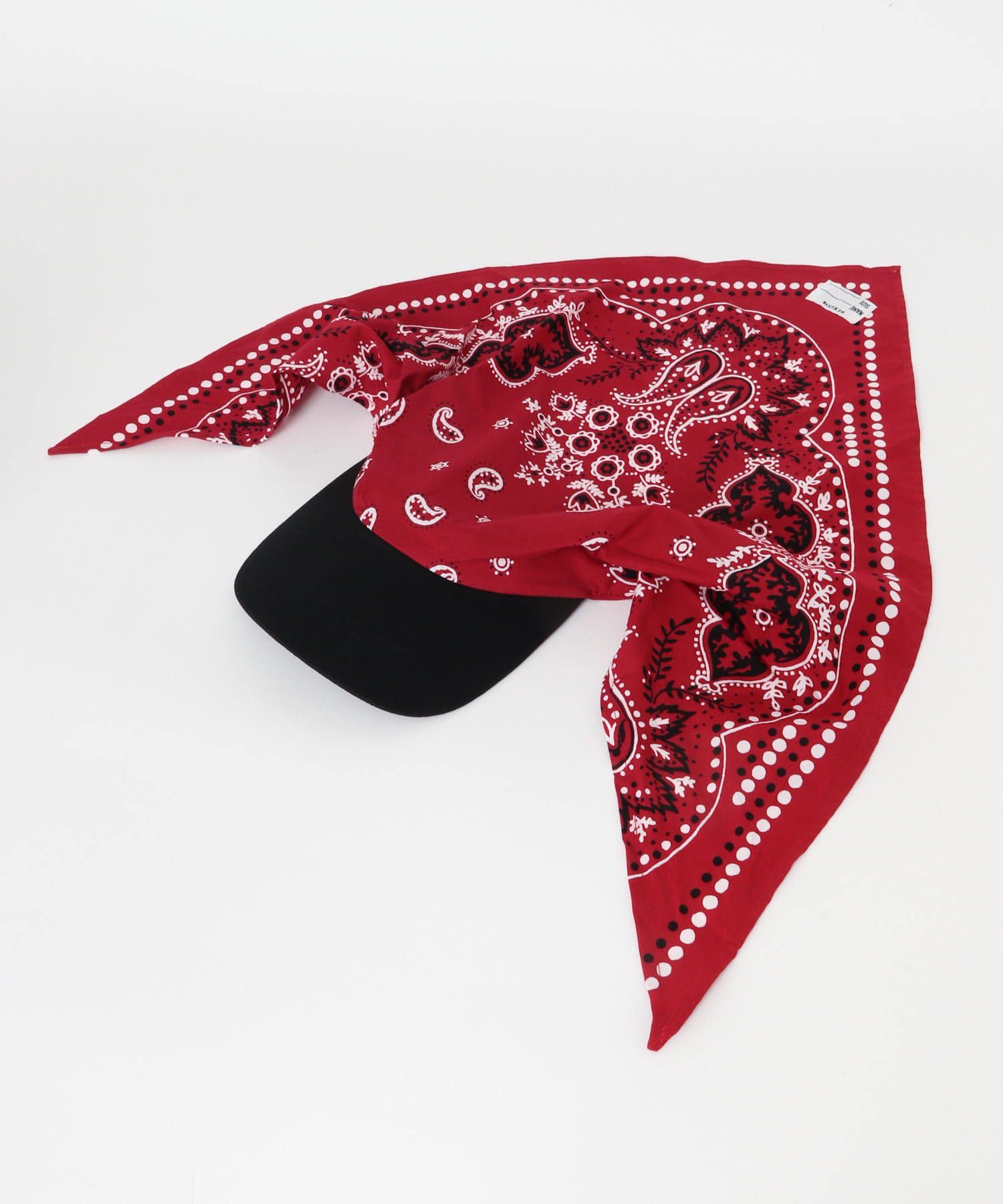 NEXUSVII.　BANDANA HEAD WRAP RED -