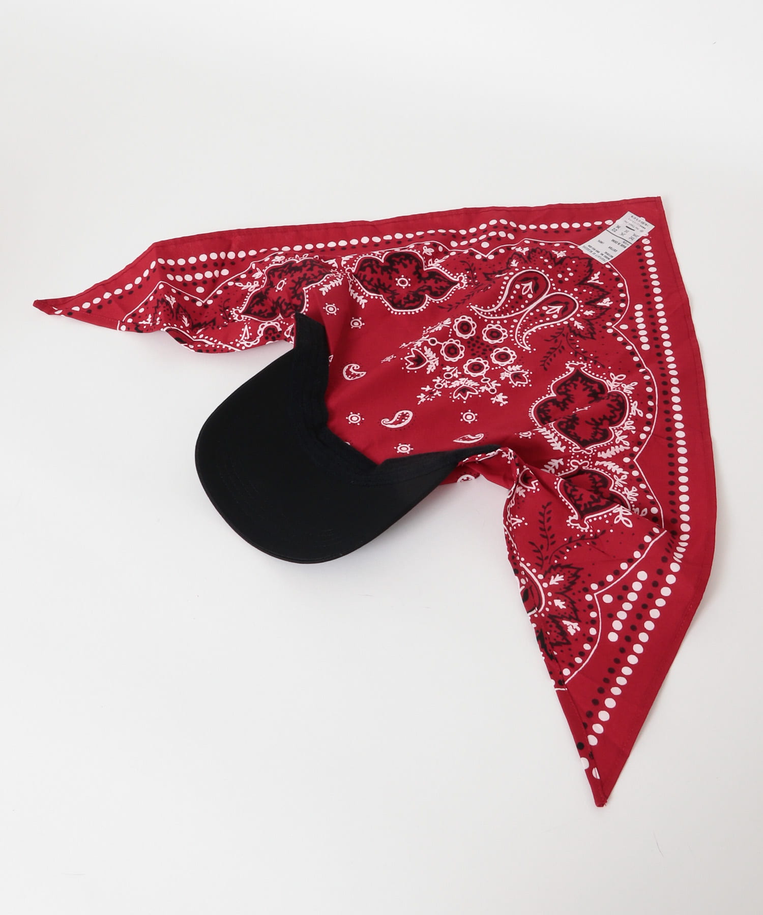 NEXUSVII.　BANDANA HEAD WRAP RED -