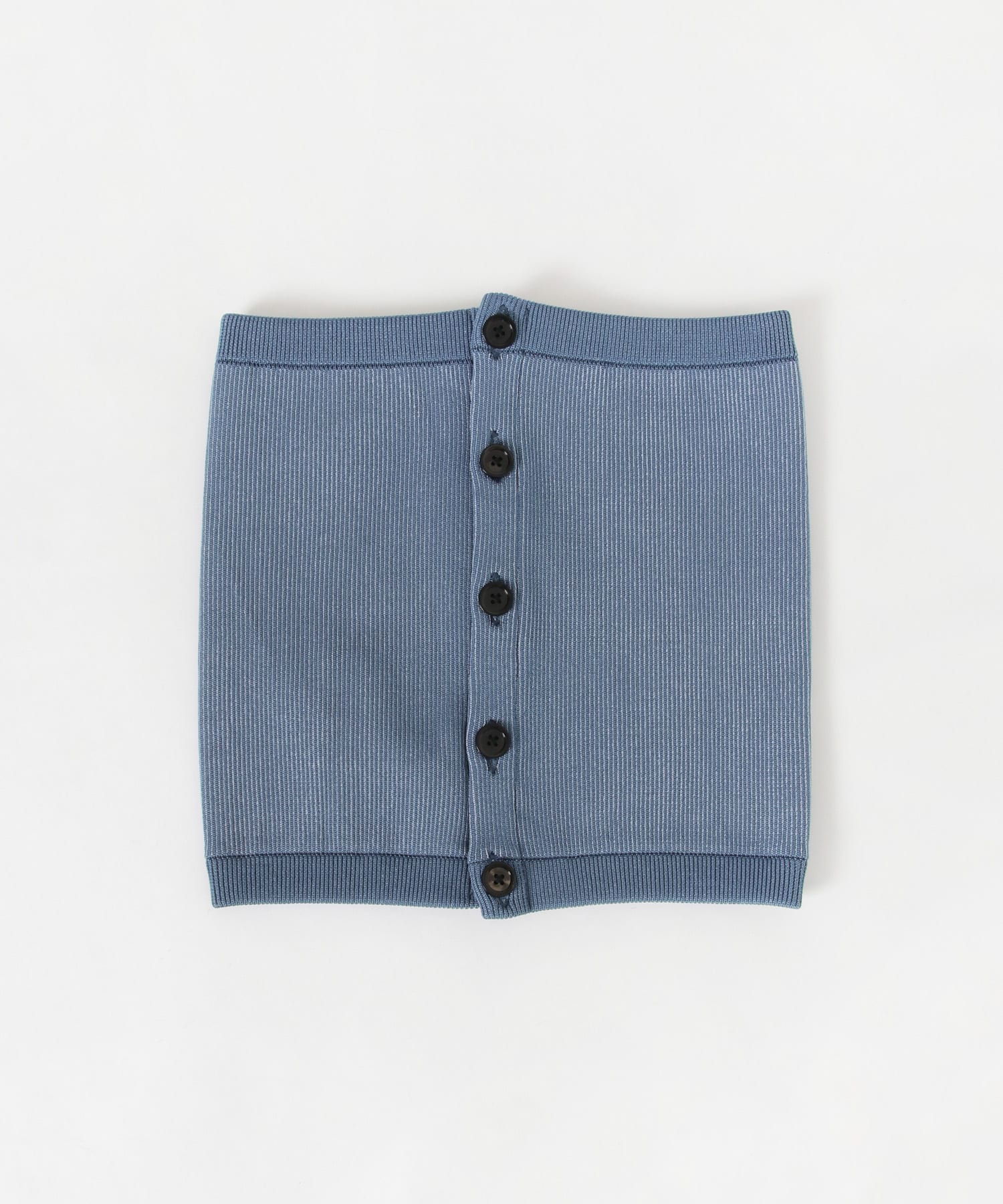 08sircus　Pe/Ry smooth bustier dull blue FREE