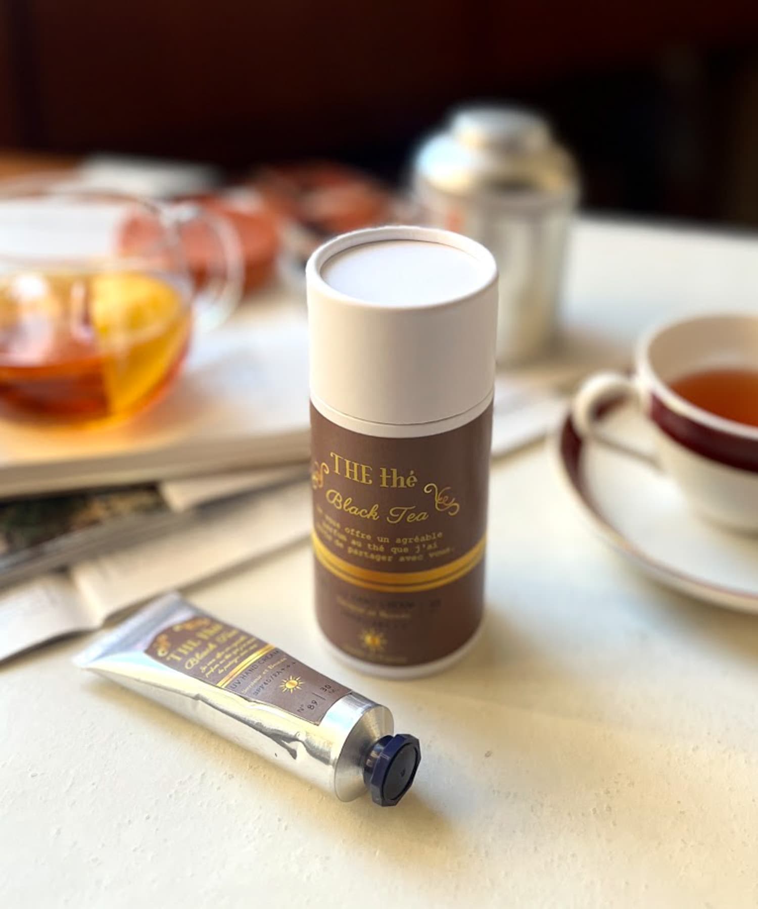 Senteur et Beaute UVハンドクリーム TheTea(0 ブラックティー