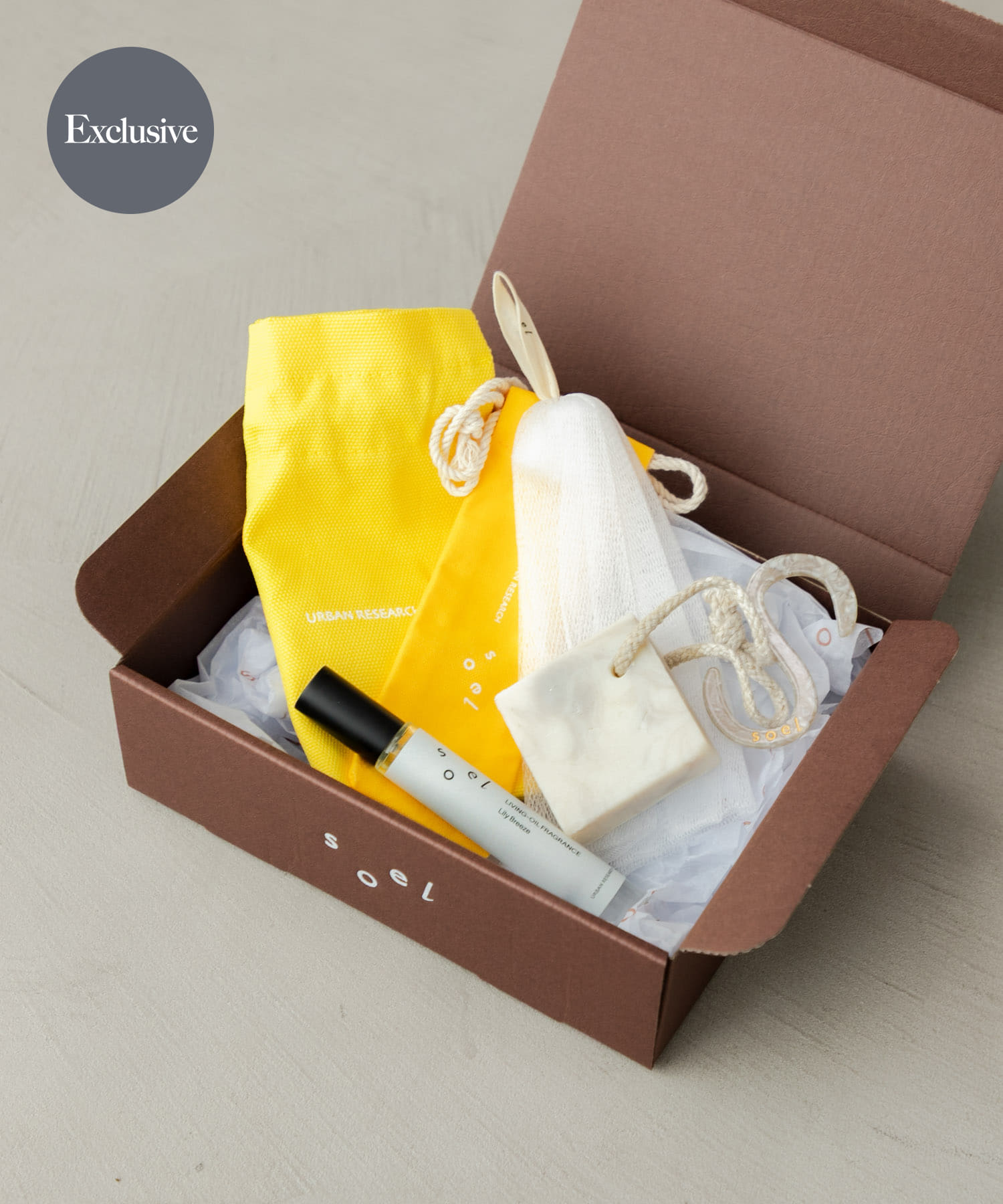 『別注』soel×UR　Fragrance Soap Set - -