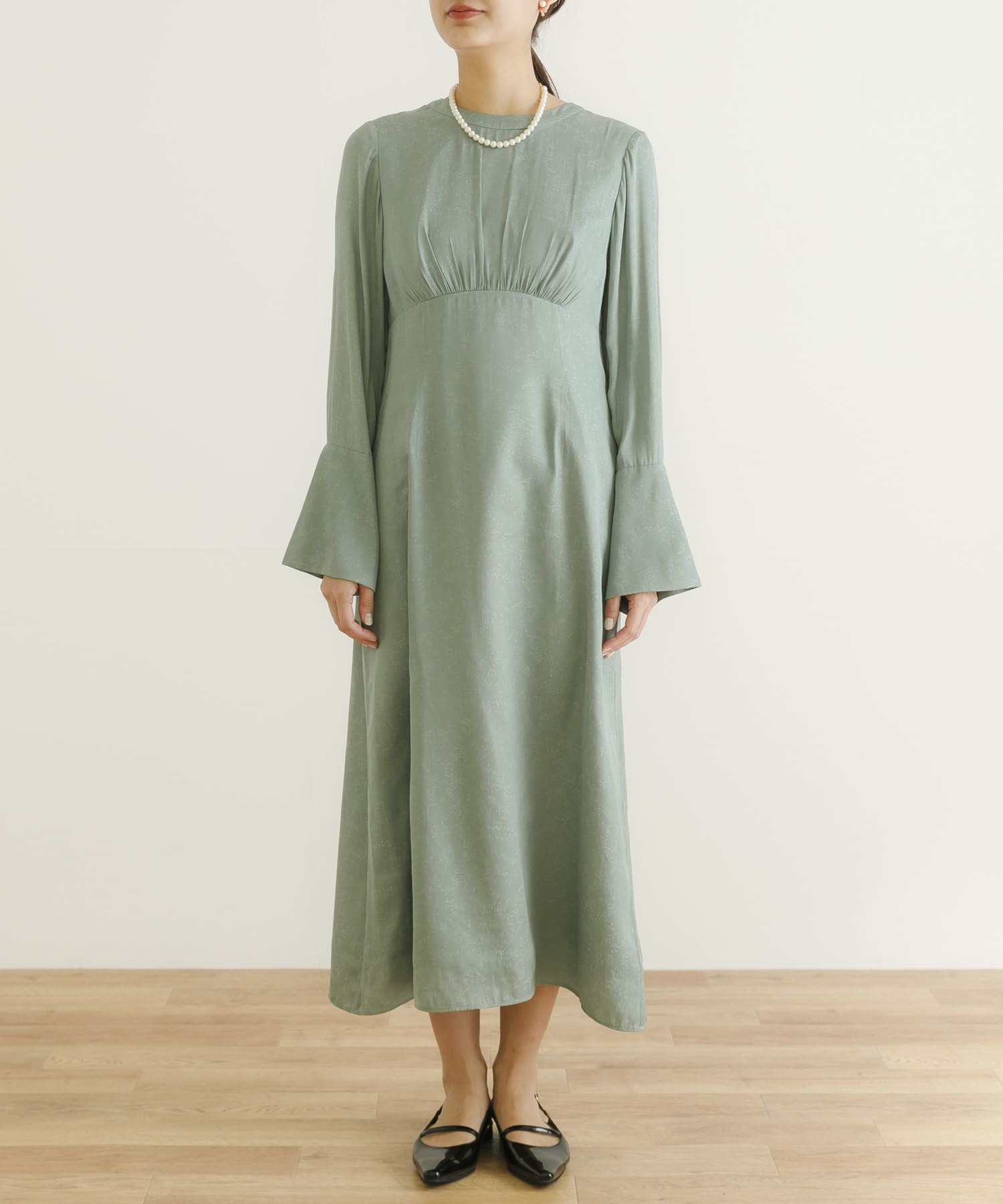 LA MAISON リトルリーフJQワンピース(FREE ミント): ドレス