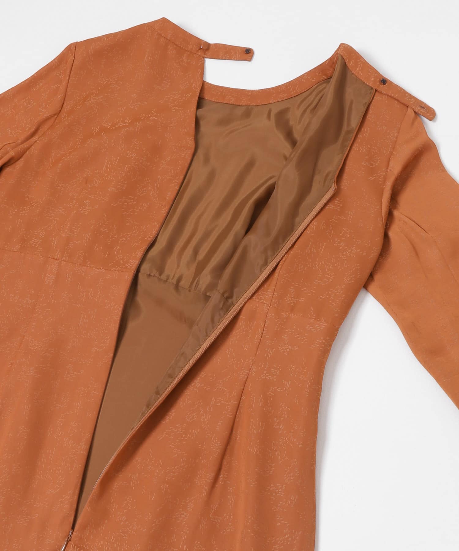 LA MAISON　リトルリーフJQワンピース オレンジ FREE