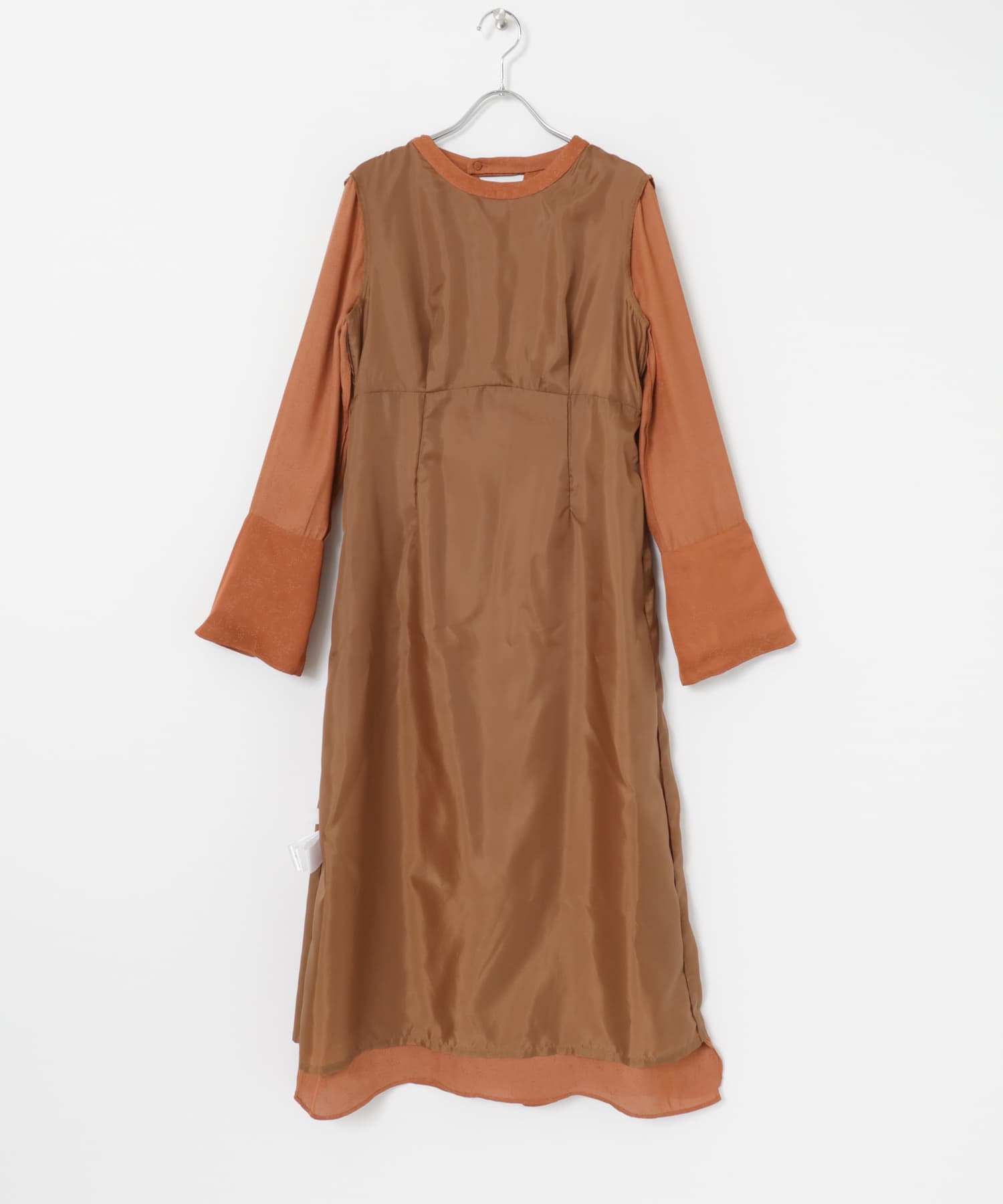 LA MAISON　リトルリーフJQワンピース オレンジ FREE