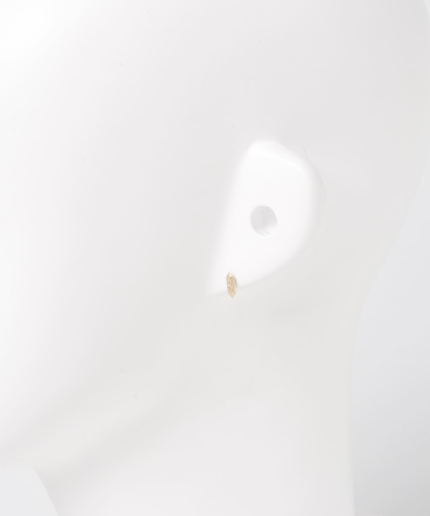 METIER　Astra Hexa Diamond Stud GD/Diamond -