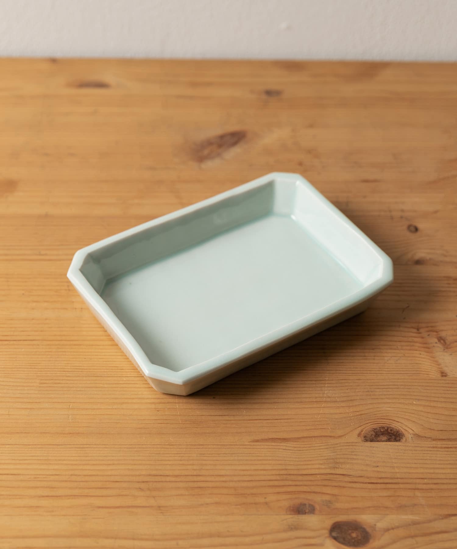 白磁工房　角皿 - 0