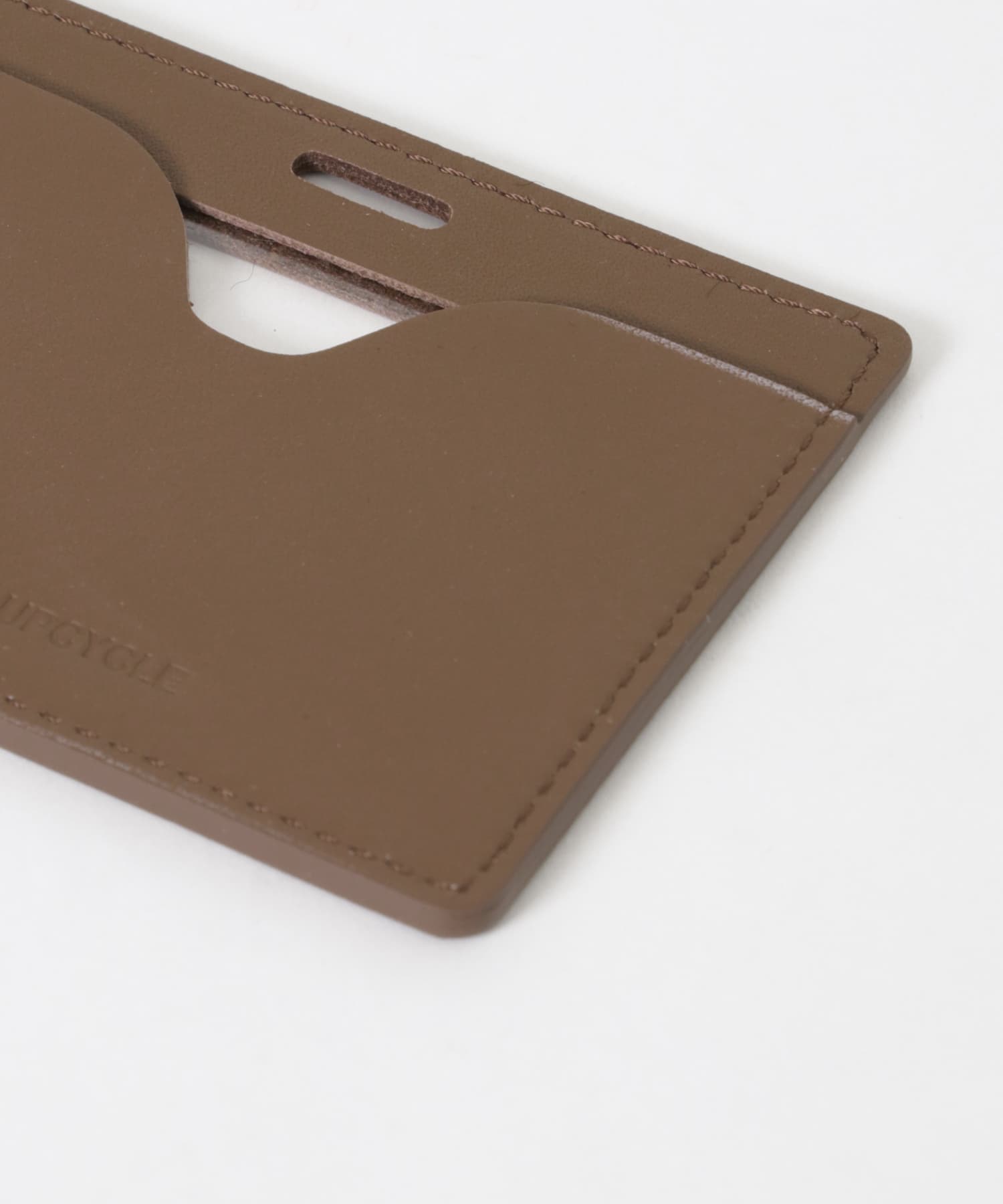 TOYOTA UPCYCLE　IDカードホルダー ブラウン -