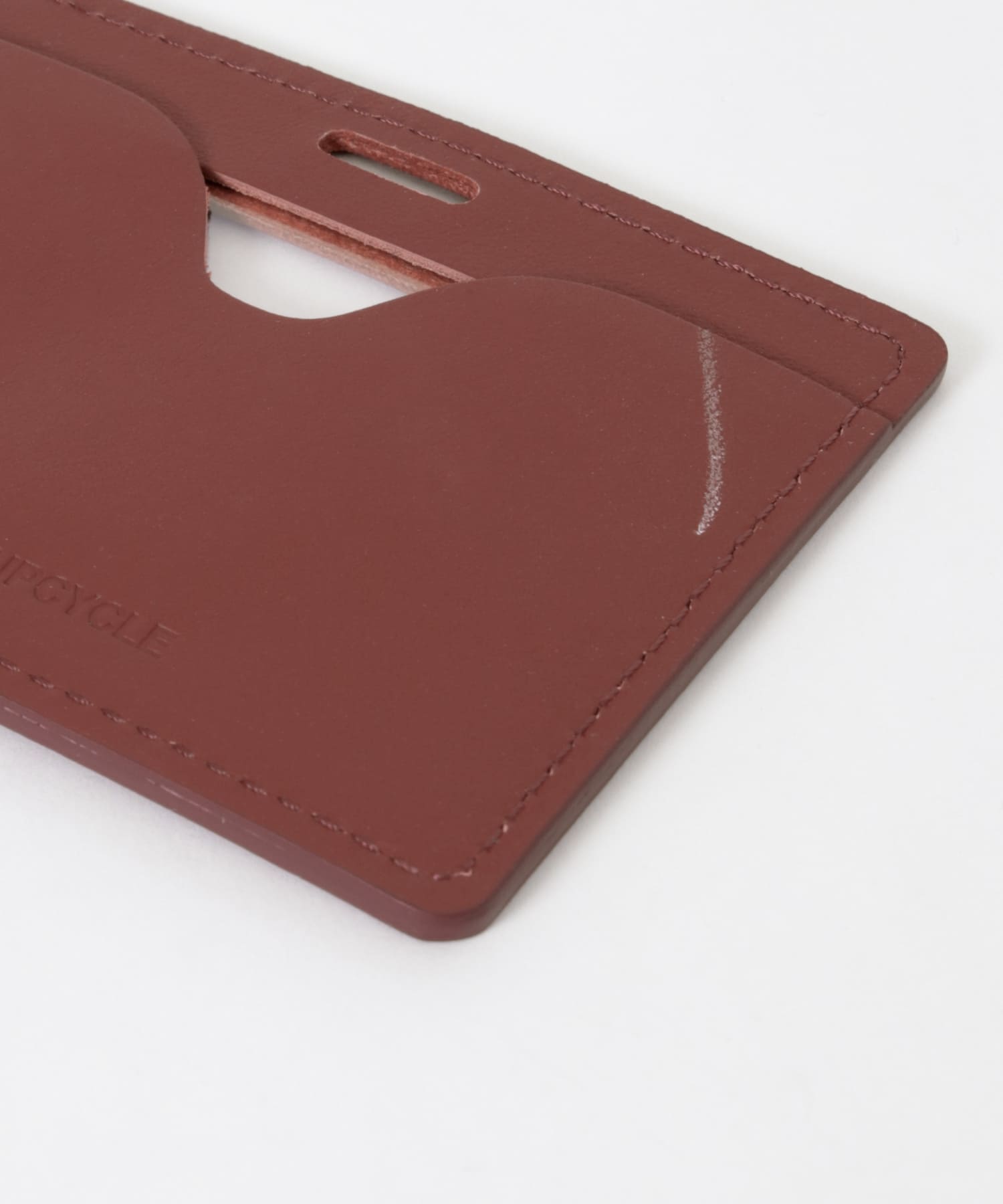 TOYOTA UPCYCLE　IDカードホルダー レッド -