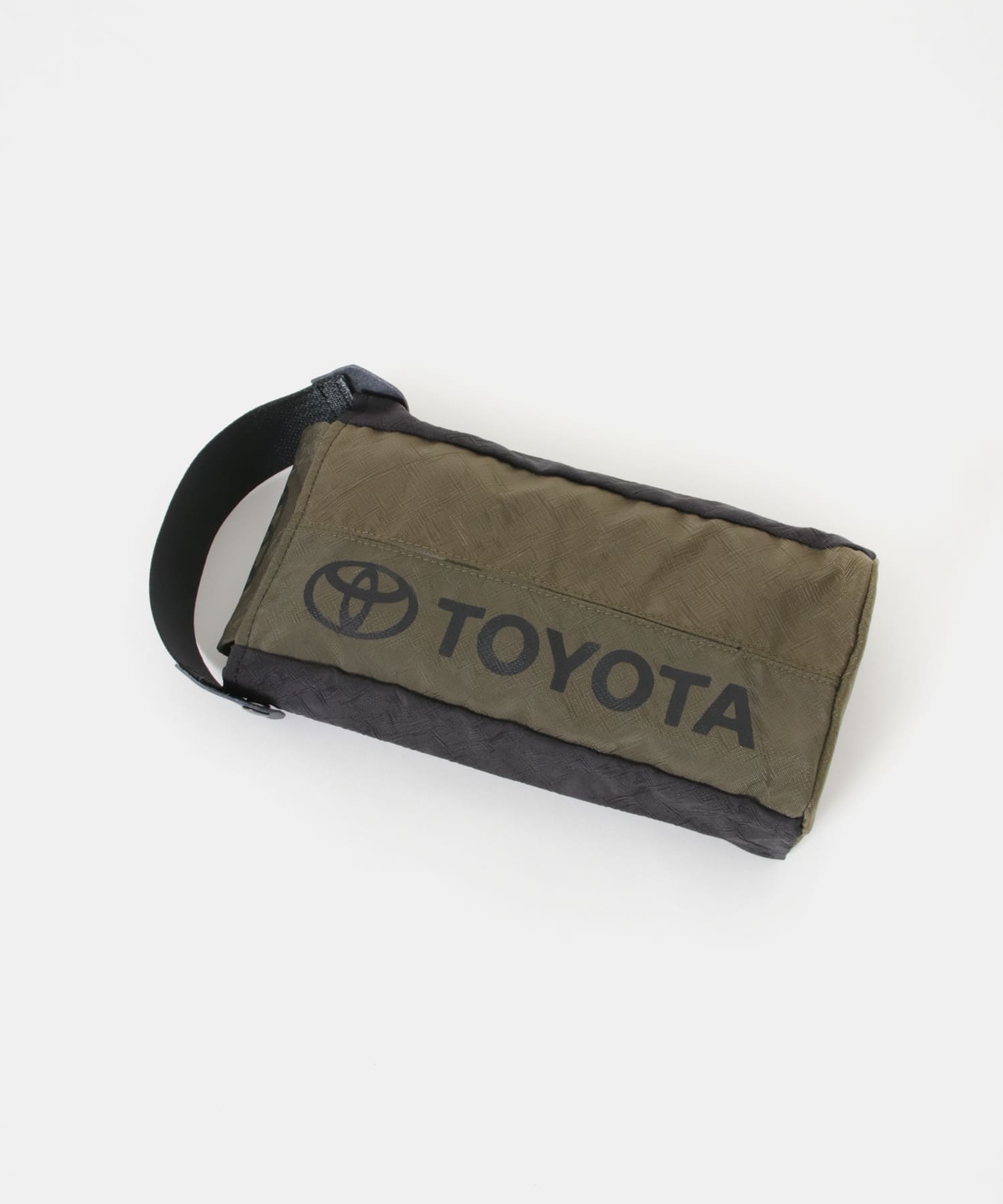 TOYOTA UPCYCLE　TISSUE BOX オリーブ -