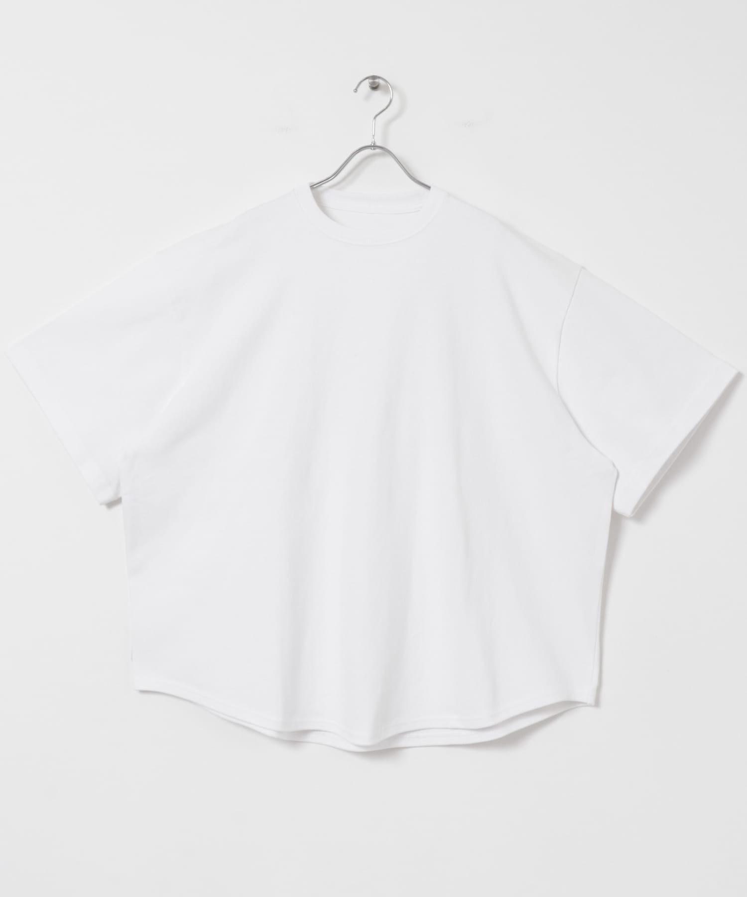 dDdDdDd　SUPER BIG ROUND SHORT SLEEVE T-SHIRTS WHITE S