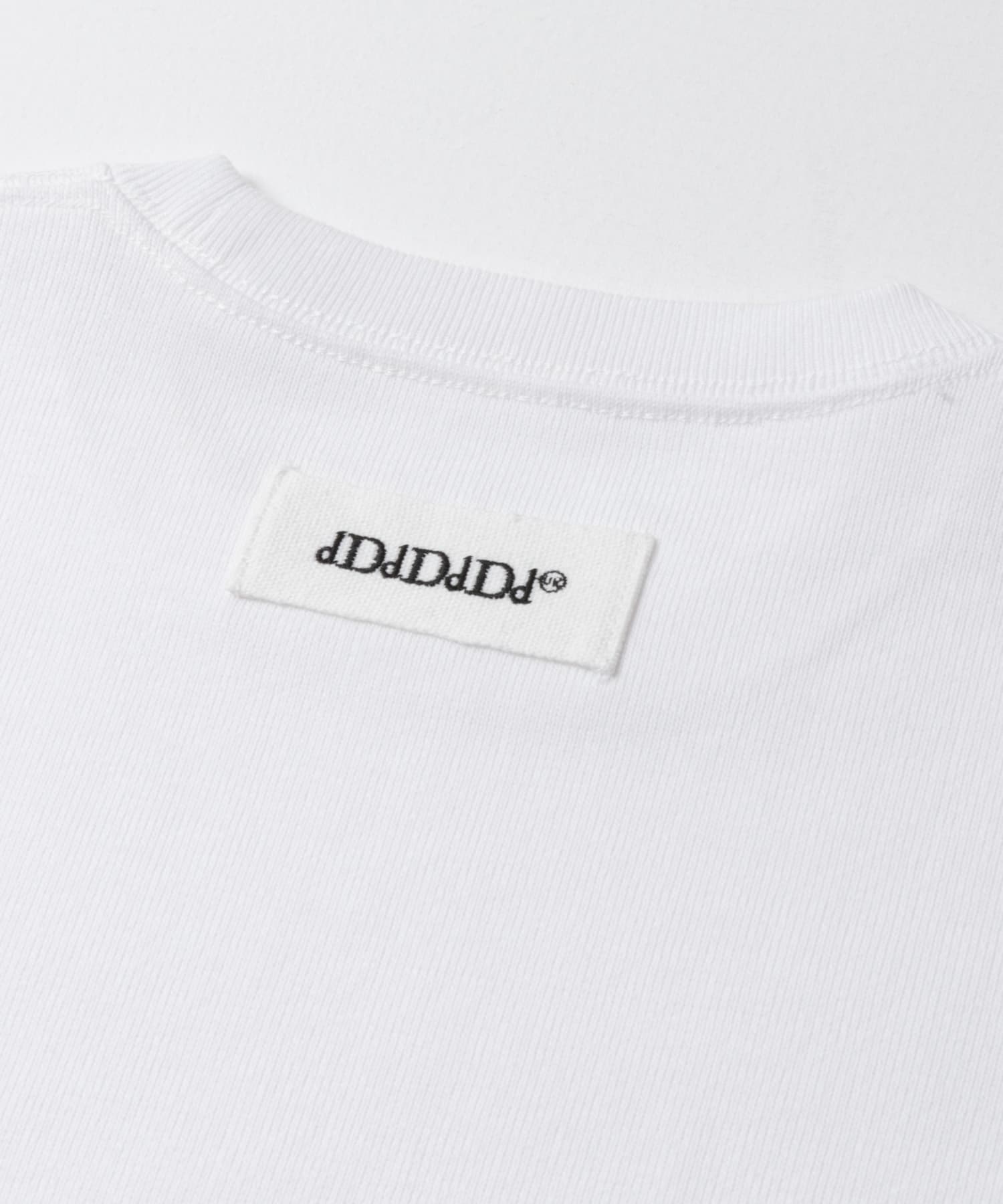 dDdDdDd　SUPER BIG ROUND SHORT SLEEVE T-SHIRTS WHITE S