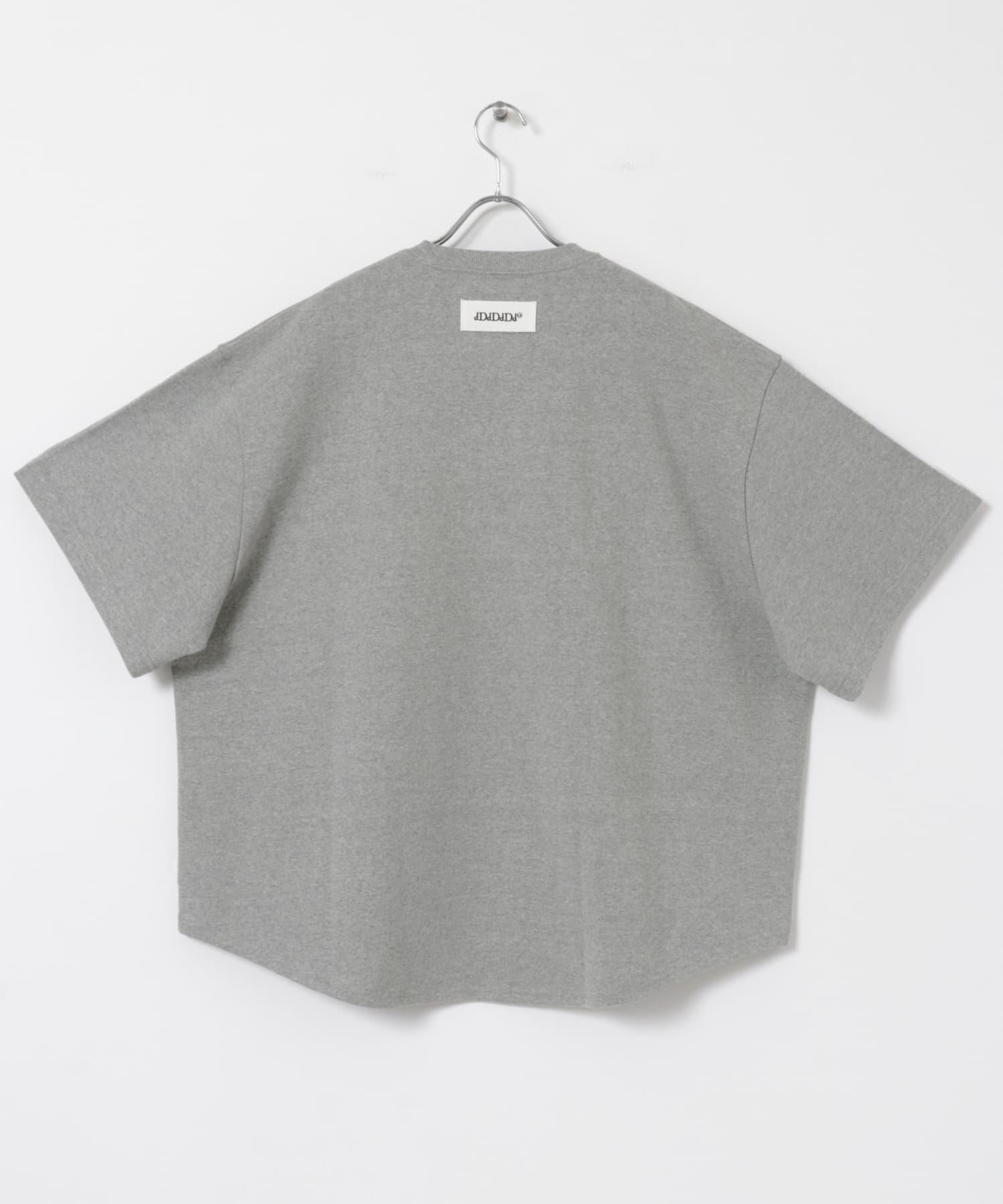 dDdDdDd　SUPER BIG ROUND SHORT SLEEVE T-SHIRTS M.GRAY S