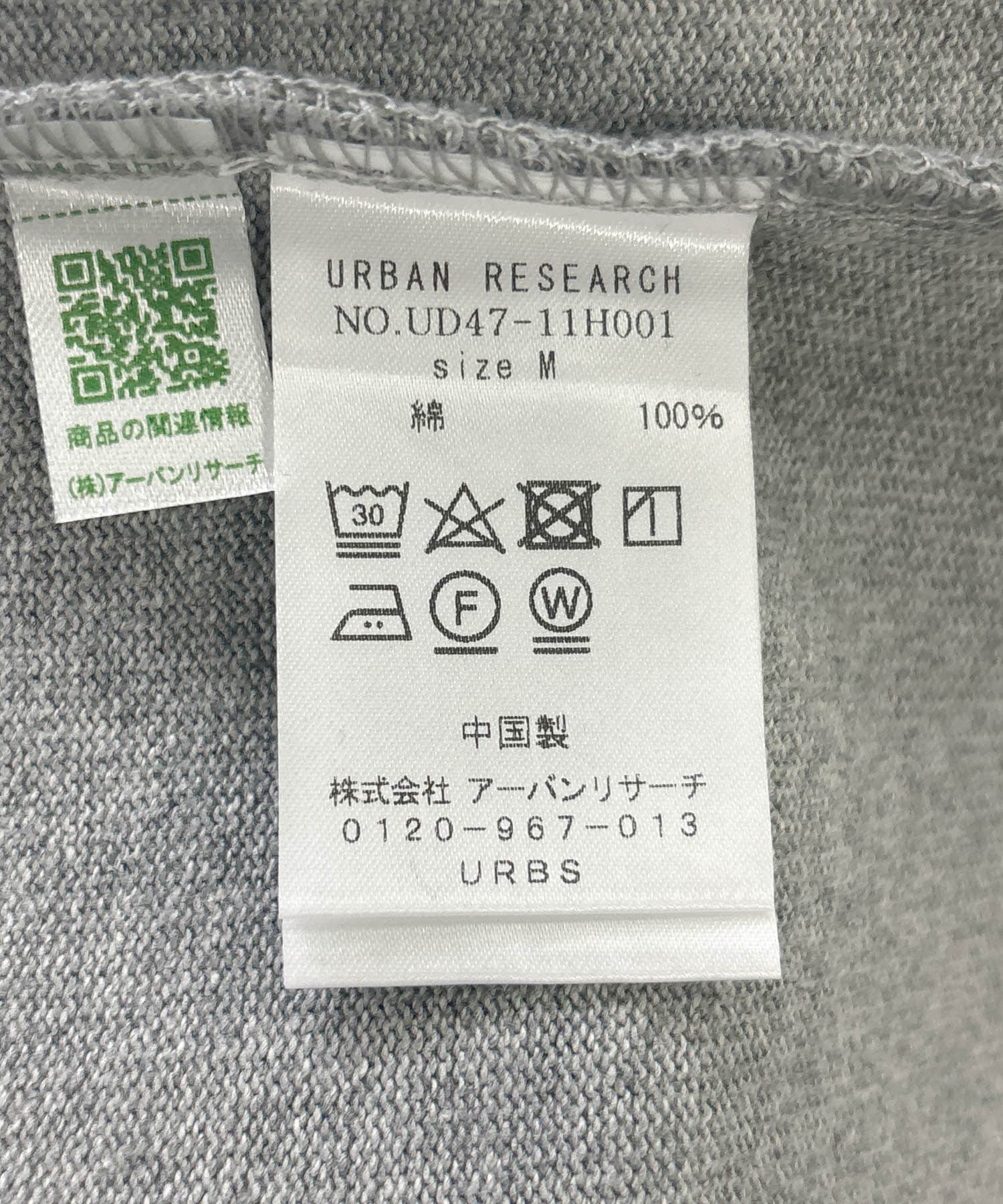 dDdDdDd　SUPER BIG ROUND SHORT SLEEVE T-SHIRTS M.GRAY S