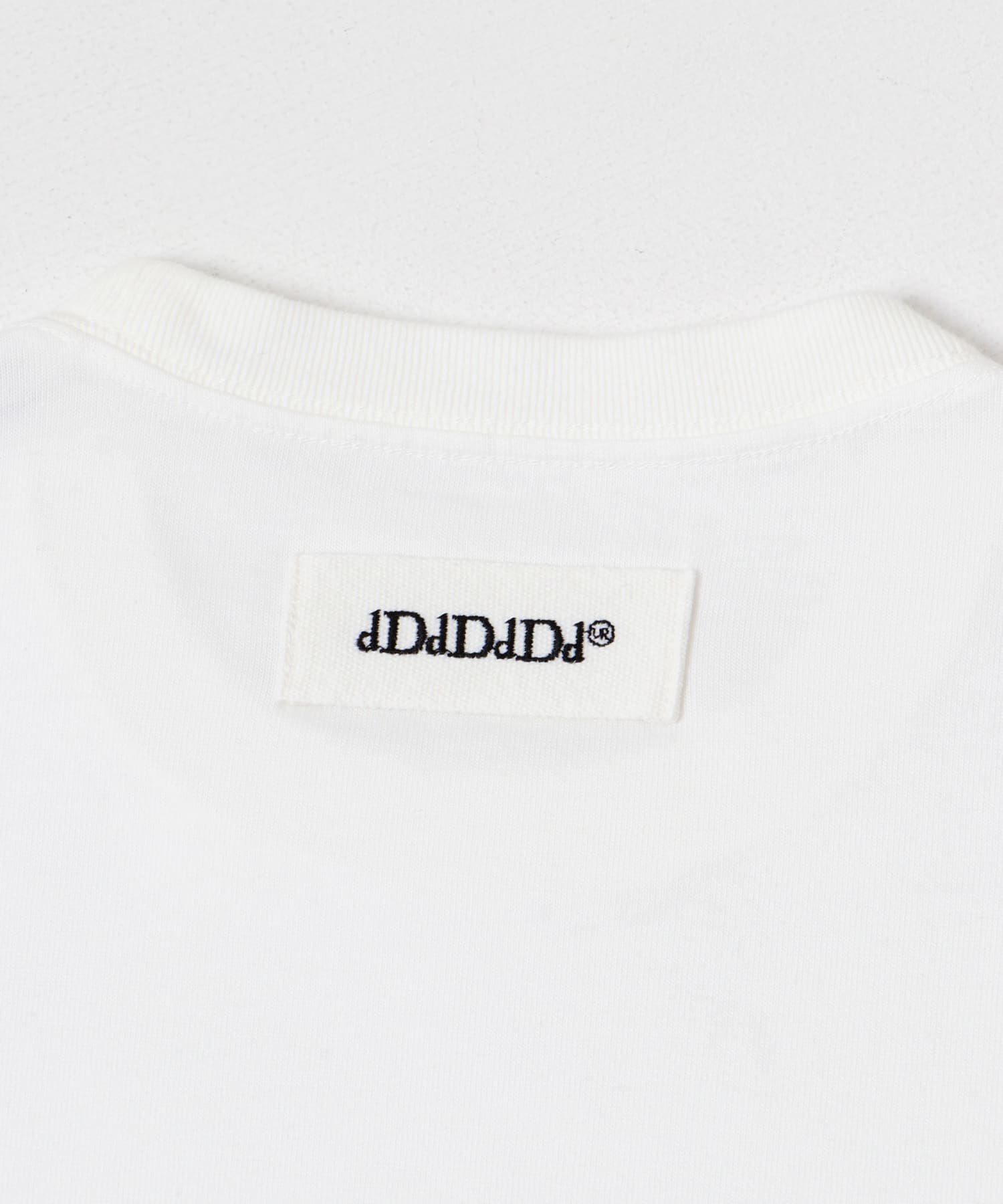 dDdDdDd　STANDARD SHORT-SLEEVE T-SHIRTS WHITE S