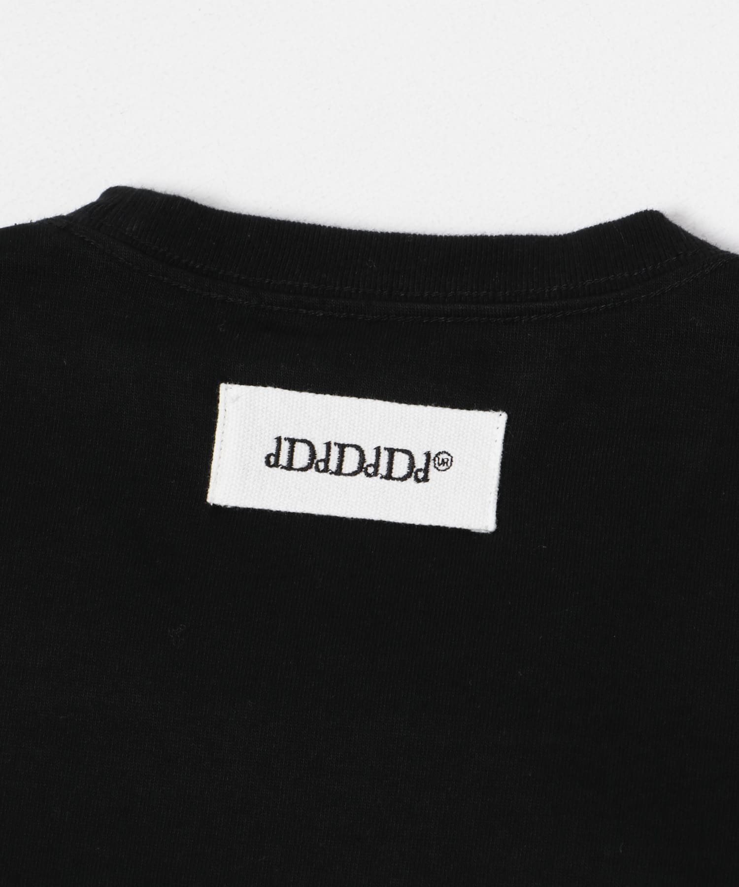 dDdDdDd　STANDARD SHORT-SLEEVE T-SHIRTS BLACK S