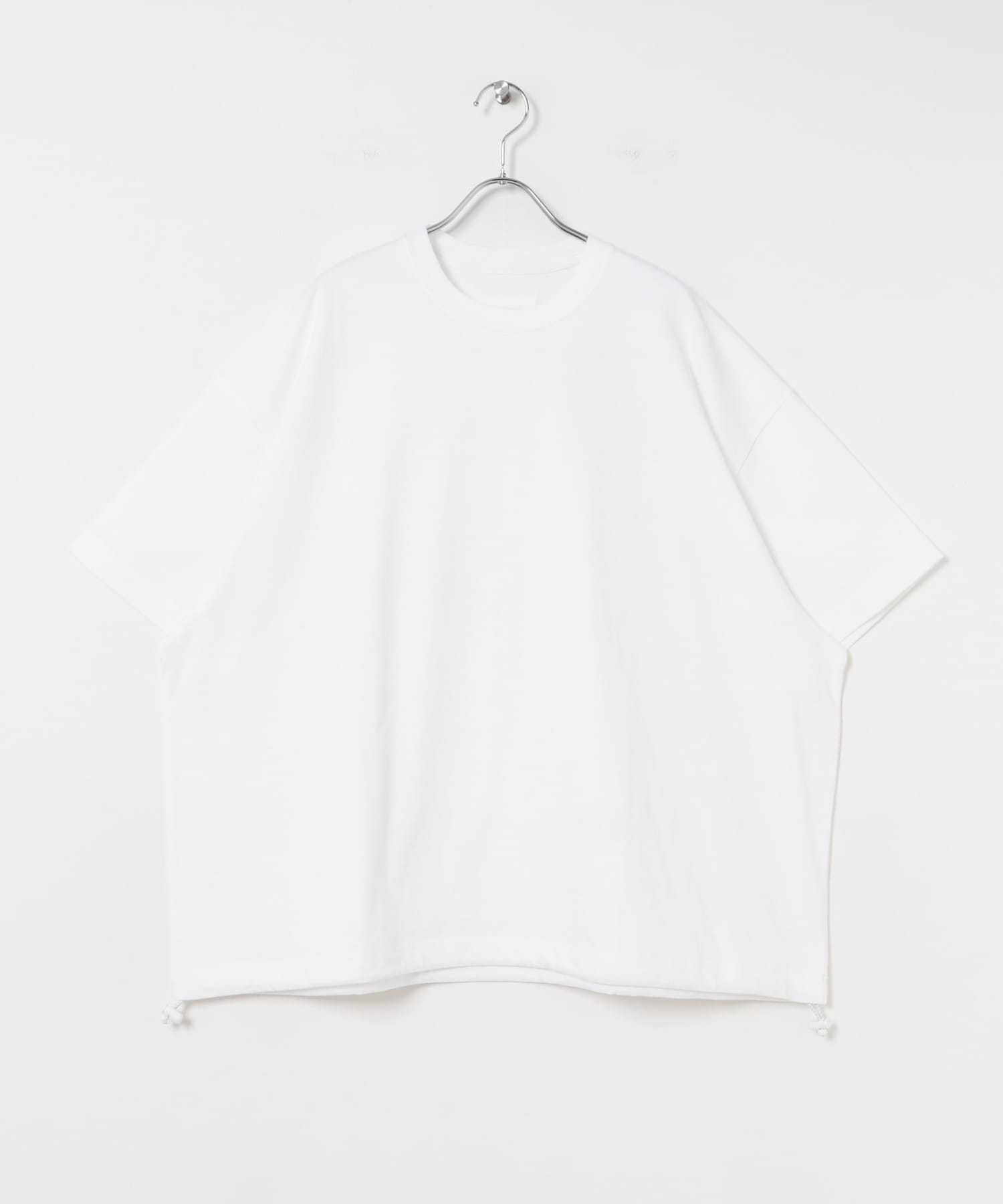 dDdDdDd　BIG DRAWSTRING SHORT-SLEEVE T-SHIRTS