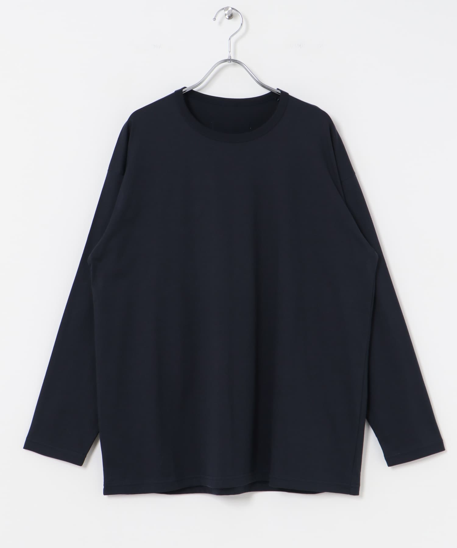 dDdDdDd　BINDER NECK LONG-SLEEVE T-SHIRTS NAVY S