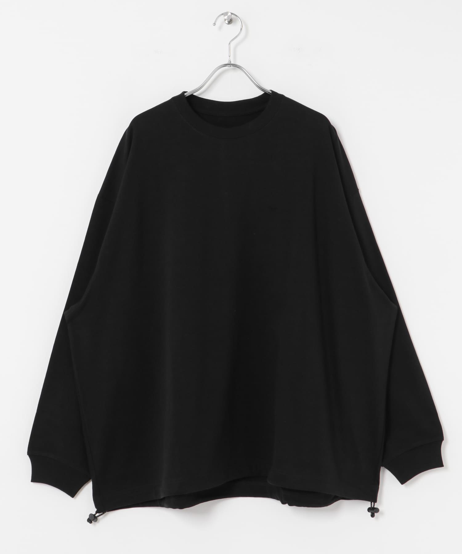 dDdDdDd　BIG DRAWSTRING LONG-SLEEVE T-SHIRTS