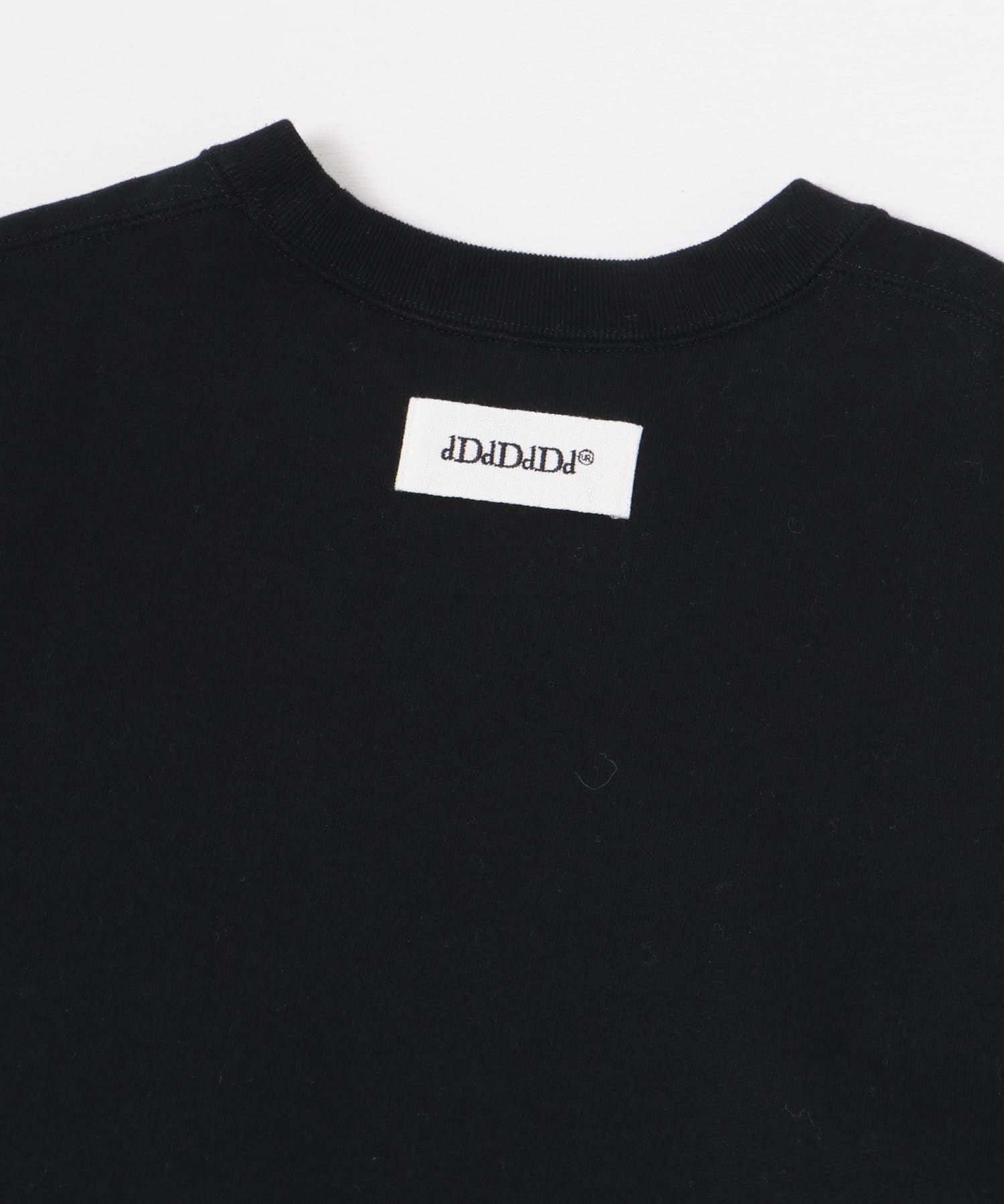 dDdDdDd　SUPER BIG CREW SWEAT BLACK S