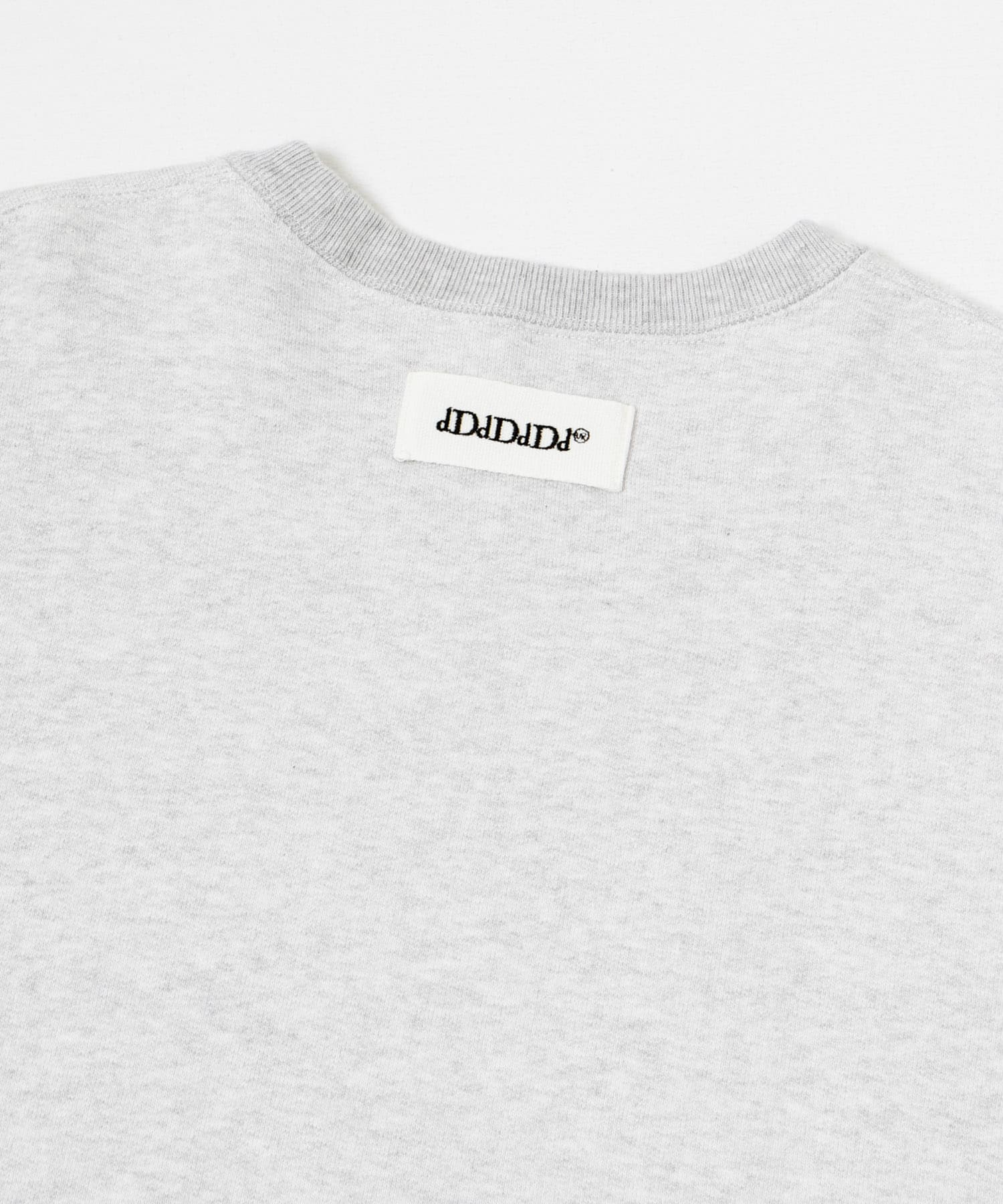 dDdDdDd　SUPER BIG CREW SWEAT M.GRAY S