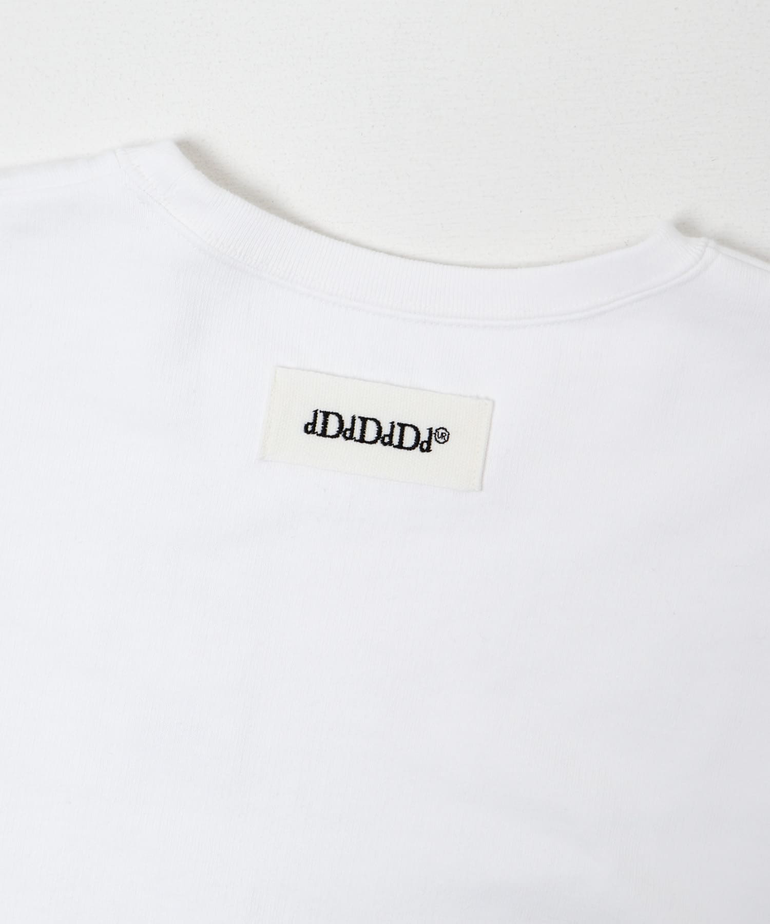 dDdDdDd　STANDARD CREW SWEAT WHITE S