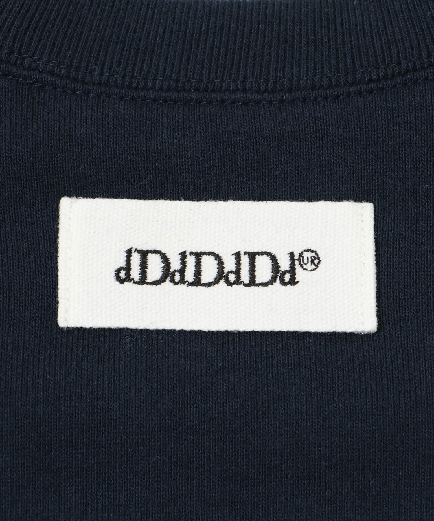 dDdDdDd　RAGLAN SLEEVE CREW SWEAT NAVY S