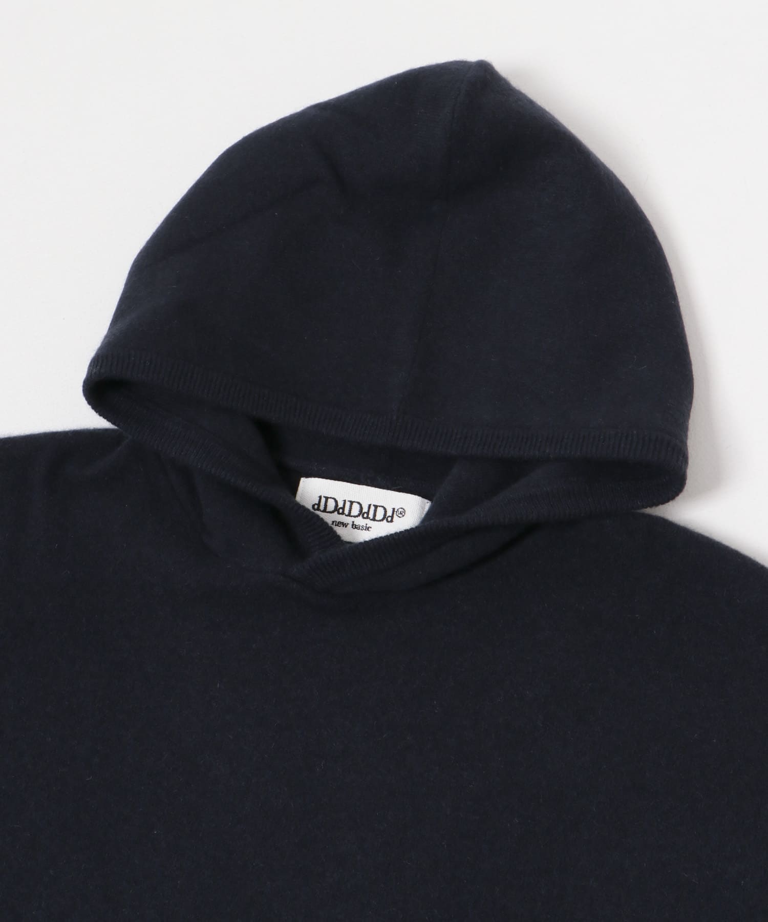dDdDdDd　CASHMERE VINTAGE HOODIE NAVY M