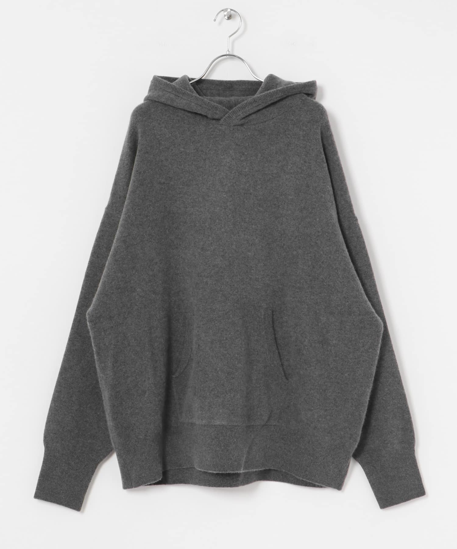 dDdDdDd　CASHMERE VINTAGE HOODIE M GRAY M