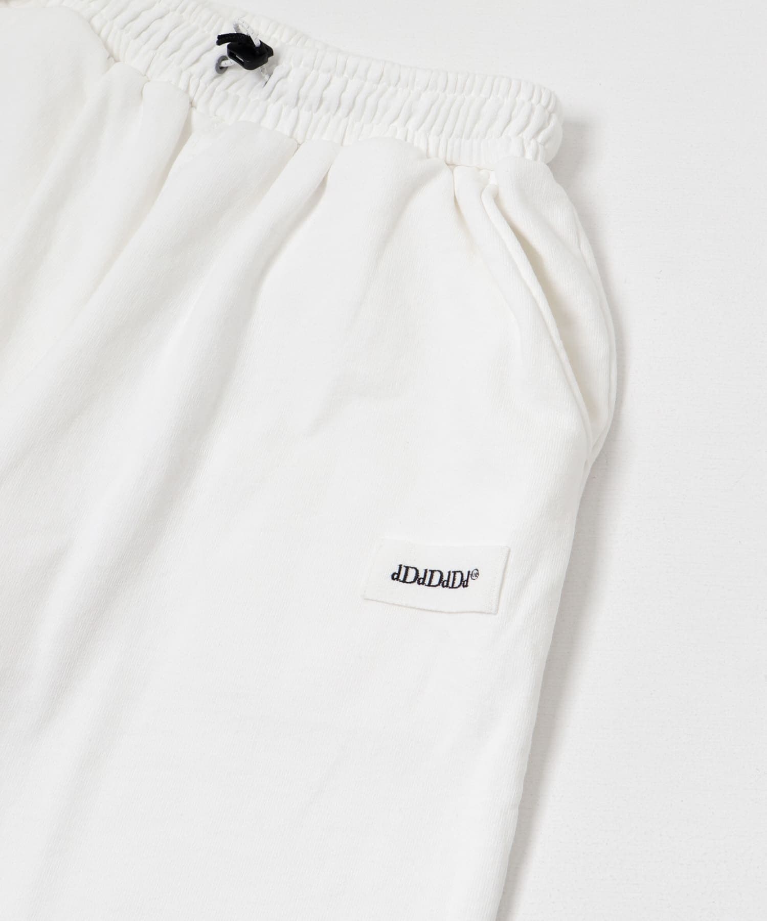 dDdDdDd　WIDE SPORTY SWEAT PANTS WHITE S