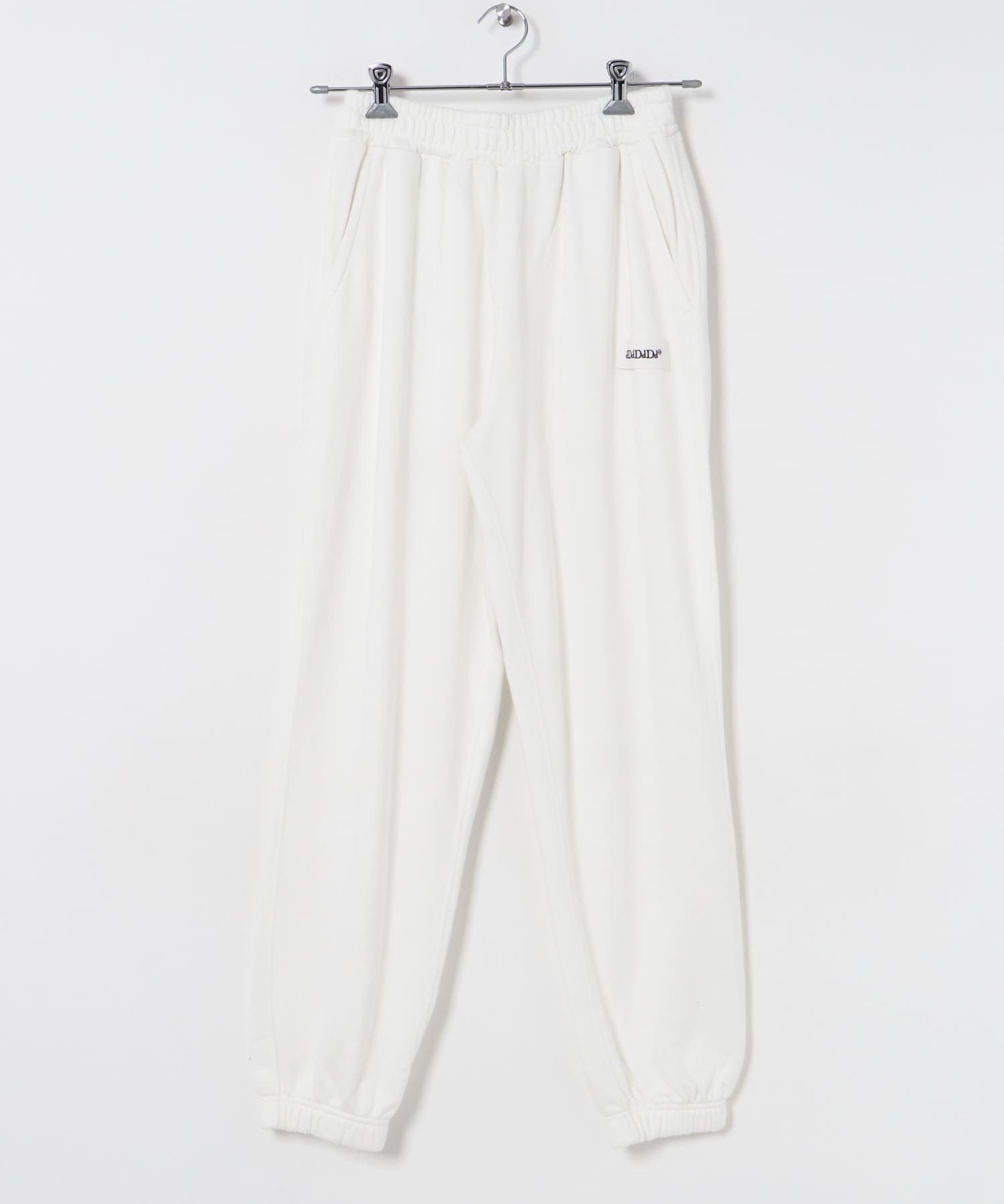 dDdDdDd　LUX STANDARD SWEAT PANTS WHITE S