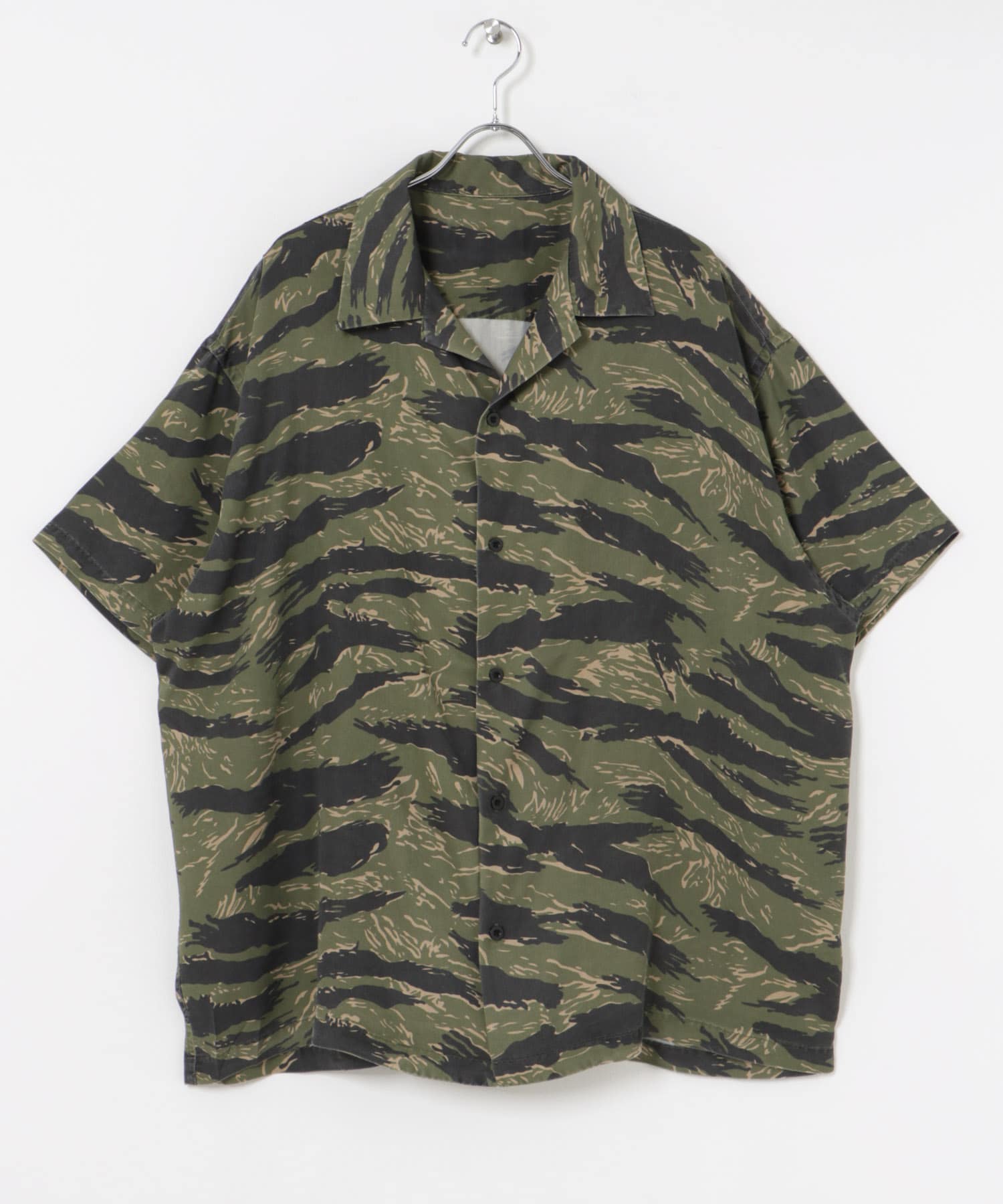 dDdDdDd　CAMOUFLAGE SHORT-SLEEVE SHIRTS