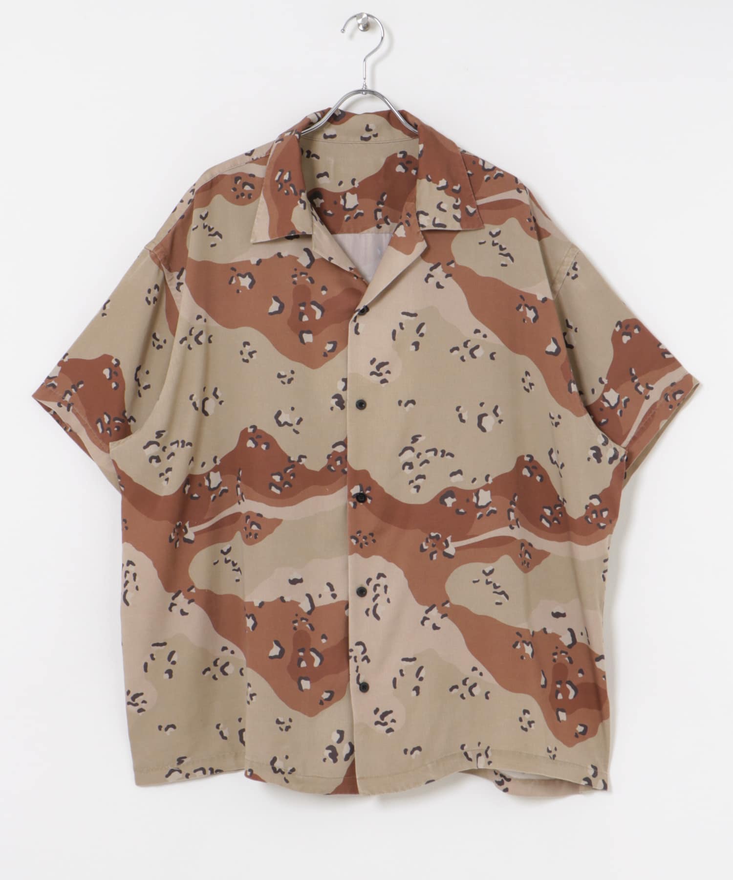 dDdDdDd　CAMOUFLAGE SHORT-SLEEVE SHIRTS