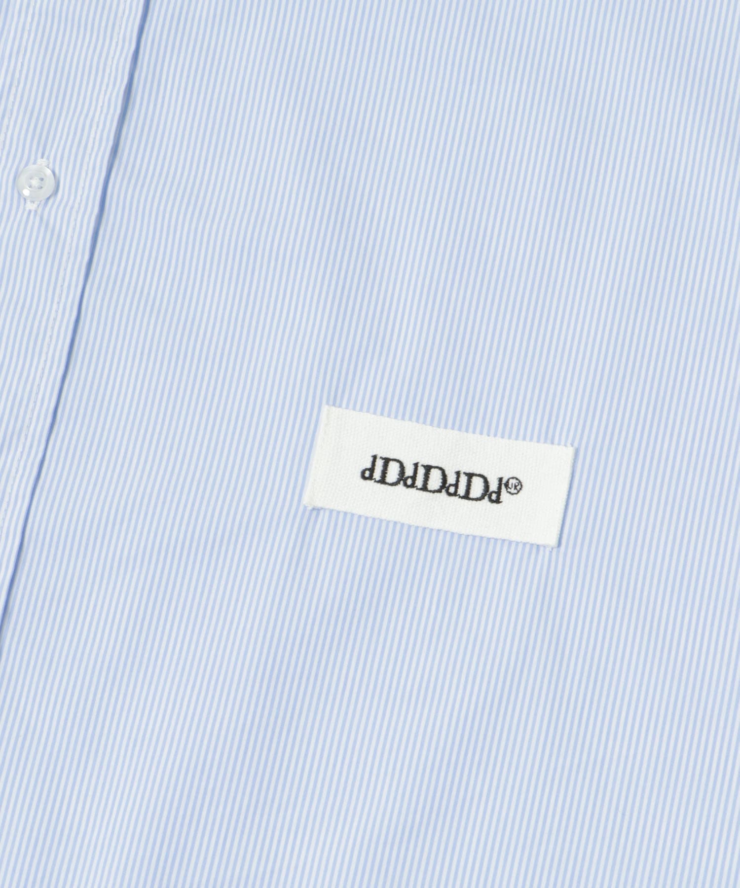 dDdDdDd COTTON STRIPE LONG-SLEEVE SHIRTS(S WIDE ST): トップス