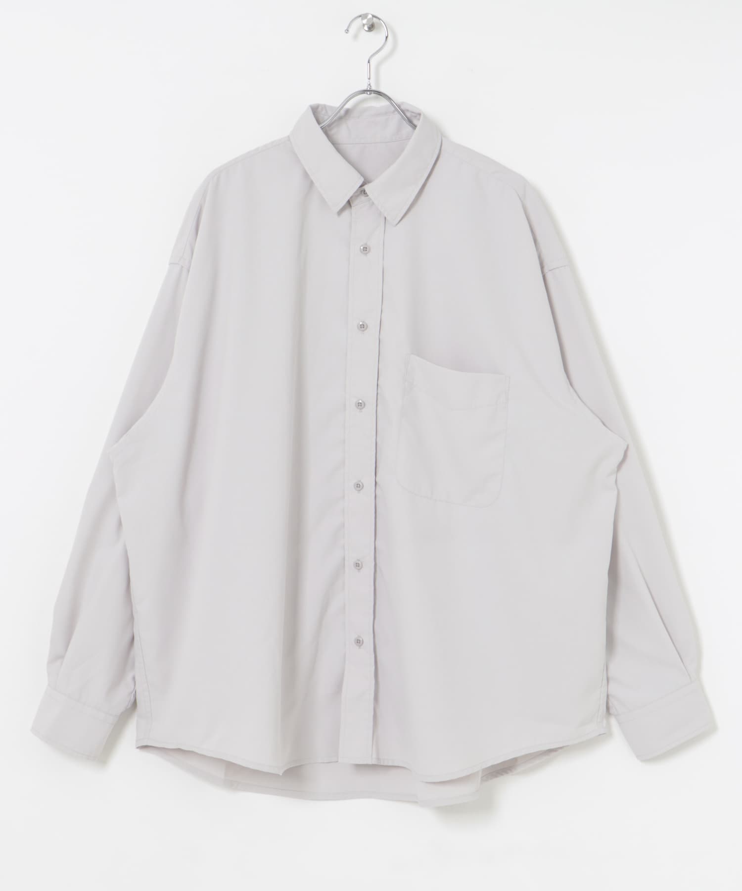 dDdDdDd　TECH DRY POLY LONG-SLEEVE SHIRTS CHARCOAL S