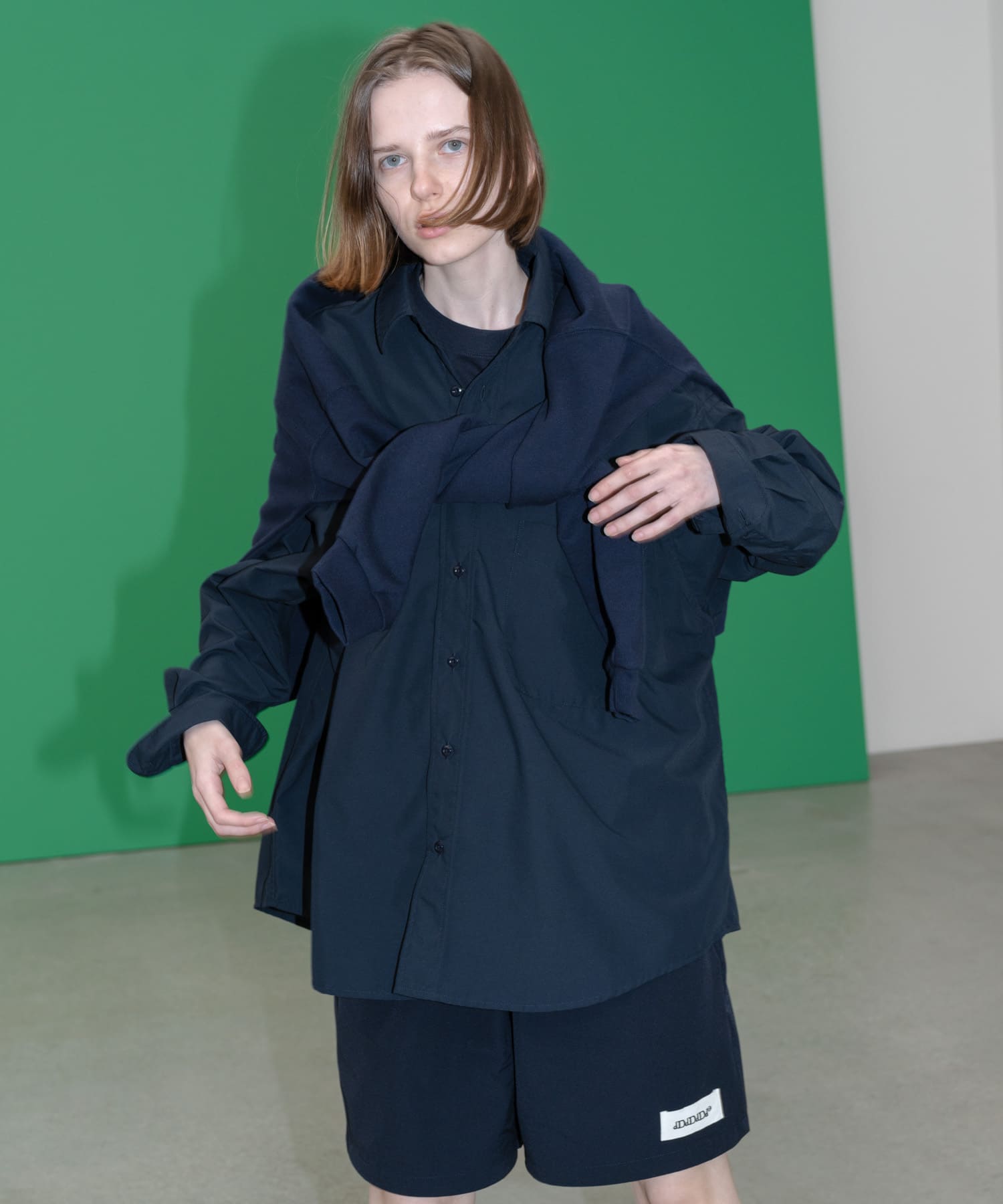 トップス dDdDdDd TECH DRY POLY LONGSLEEVE SHIRTS dDdDdDd TECH DRY POLY LONG-SLEEVE SHIRTS(S NAVY): トップス｜URBAN