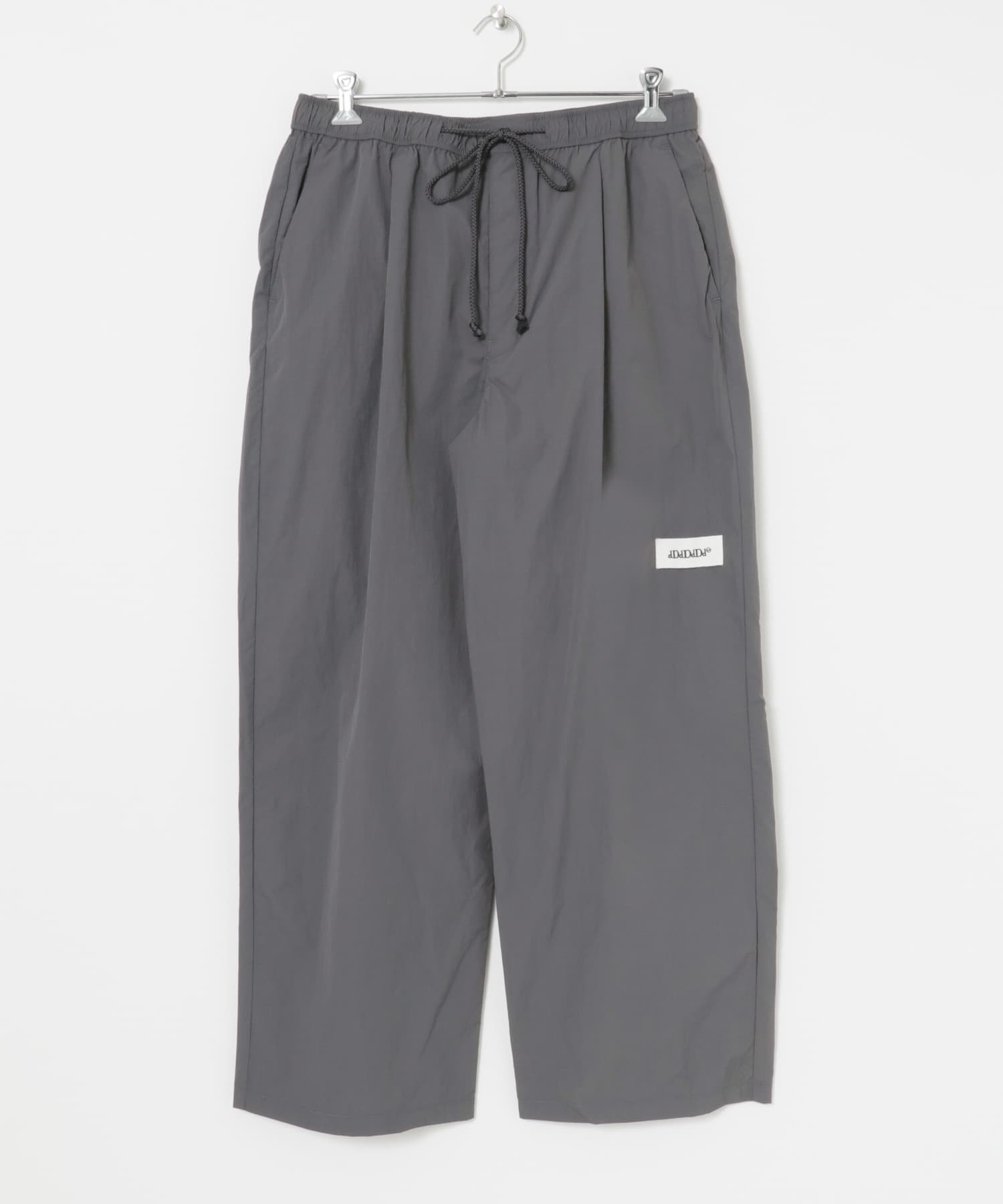 dDdDdDd　NYLON WIDE EASY PANTS