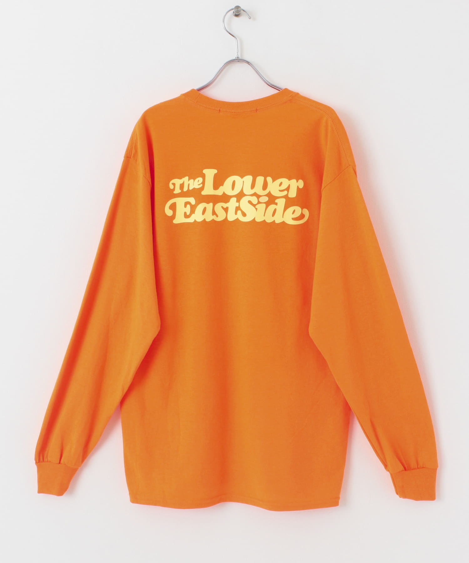 FSC　LOWER EAST SIDE LONG-SLEEVE T-SHIRTS ORG M
