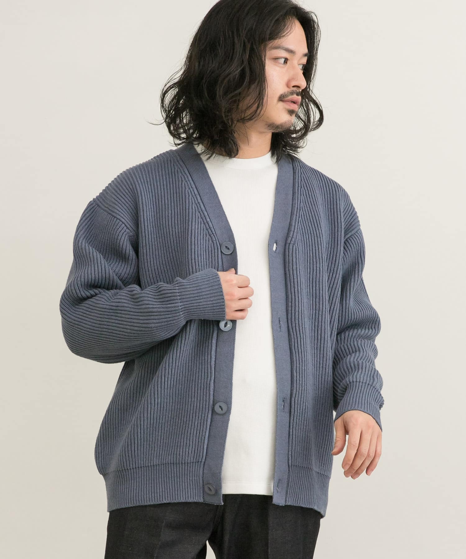 URBAN RESEARCH iD　オーバーサイズカーディガン